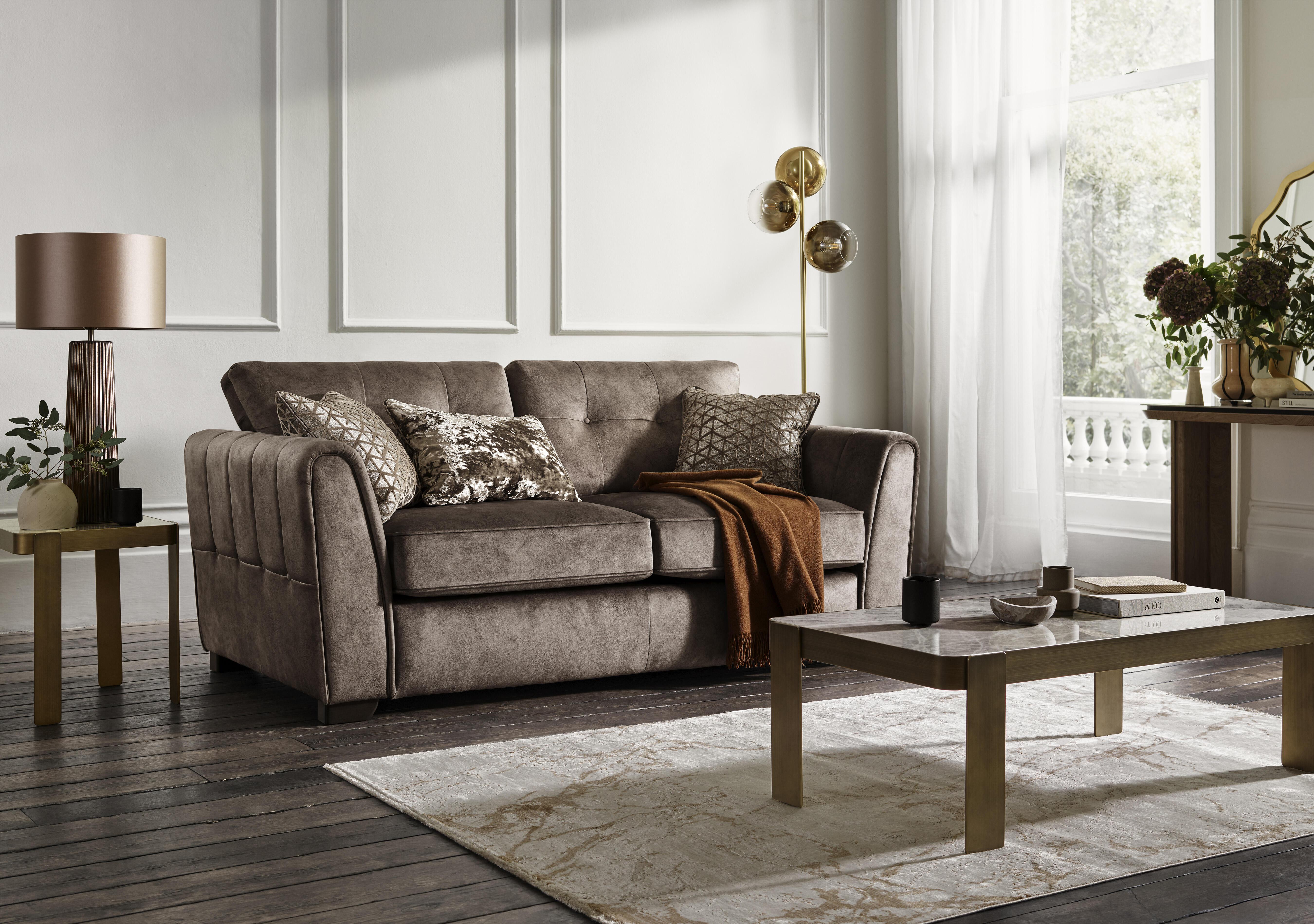 Mariah 3 Seater Fabric Classic Back Sofa Bed in  on Furniture Village