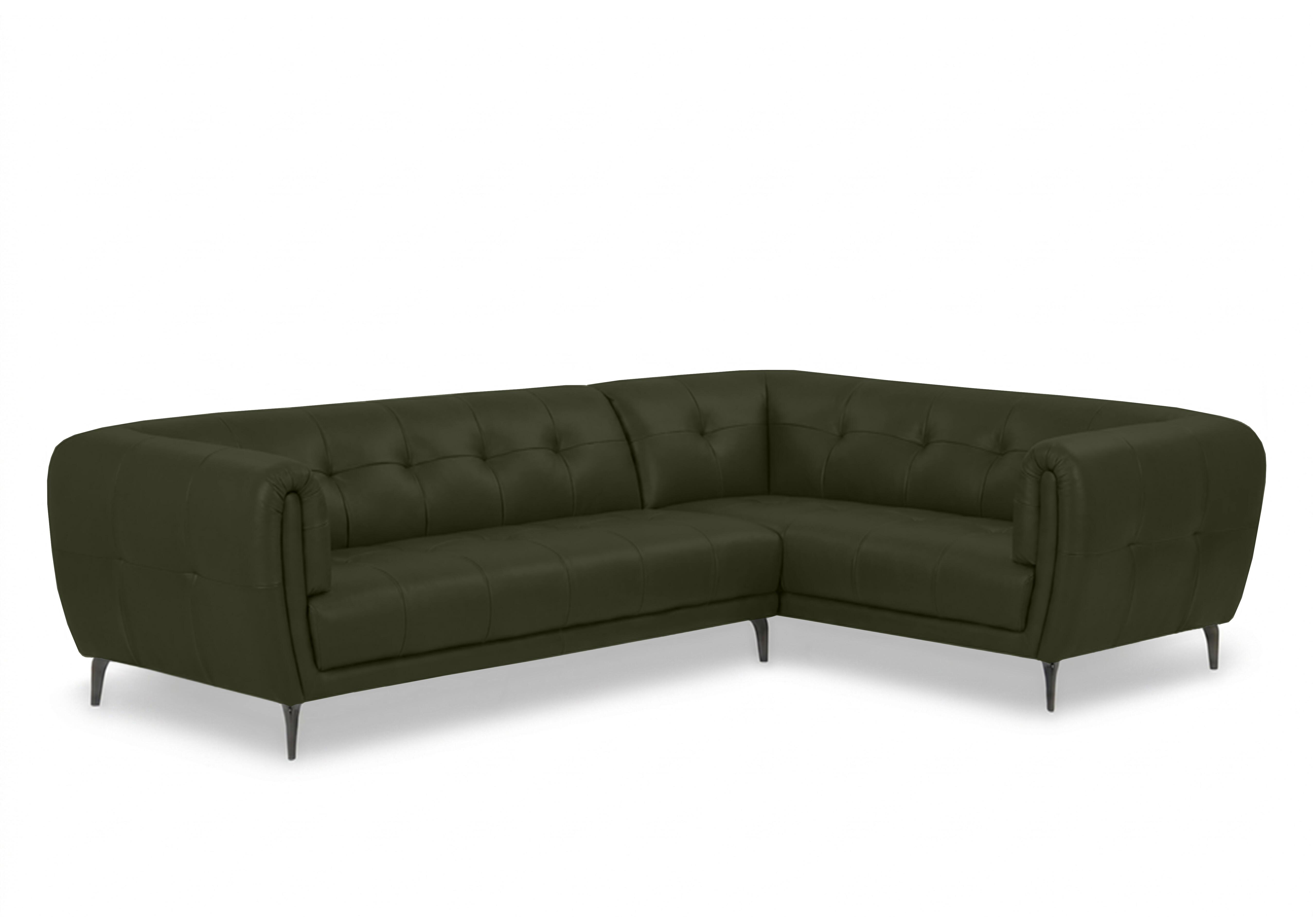 Sienna Leather Corner Sofa in Oslo Oslo Pine Cat-40/10 on Furniture Village