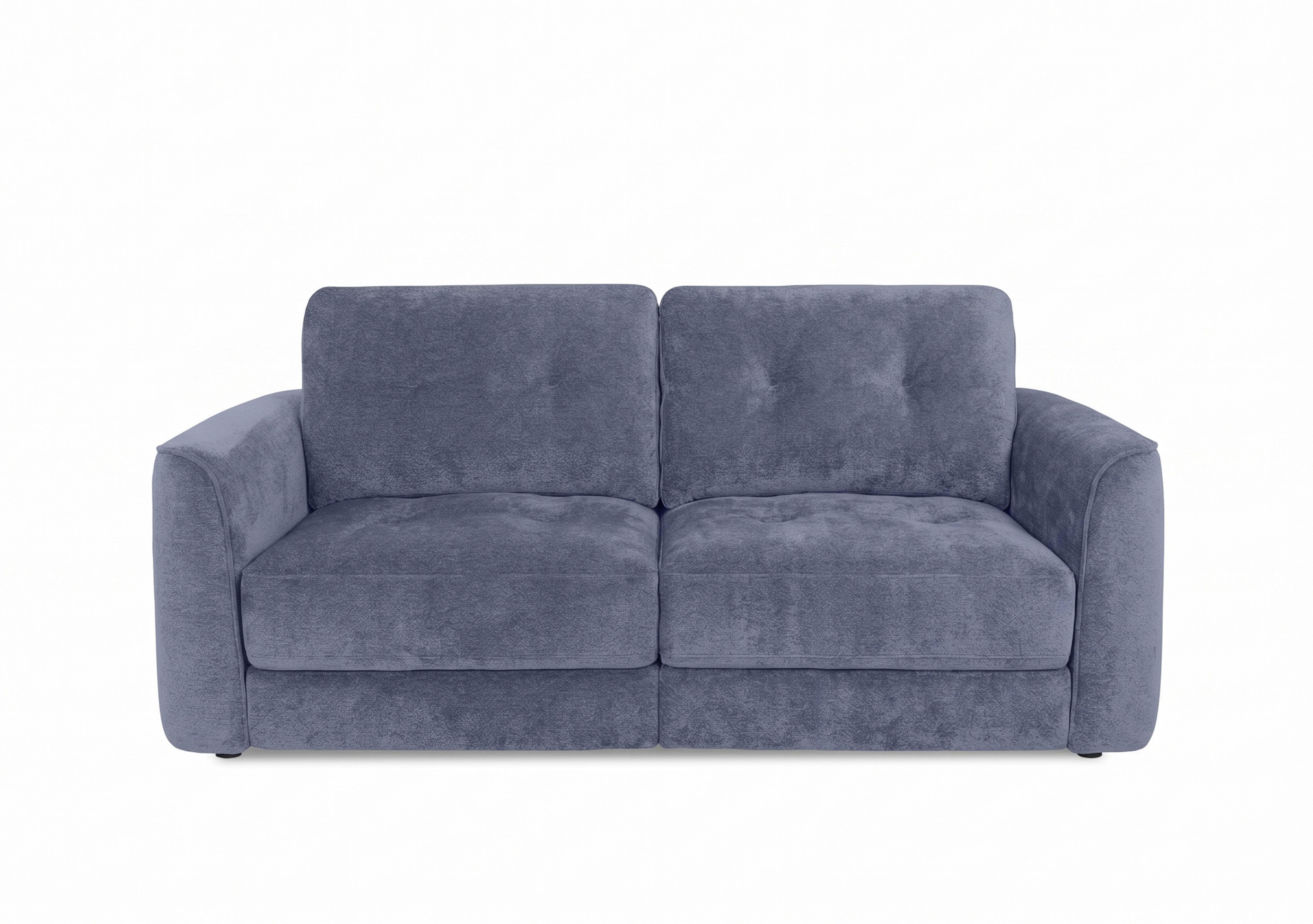 Drift 2 Seater Fabric Power Glider Sofa in Fab-Dab-R18 Silverish Blue on Furniture Village