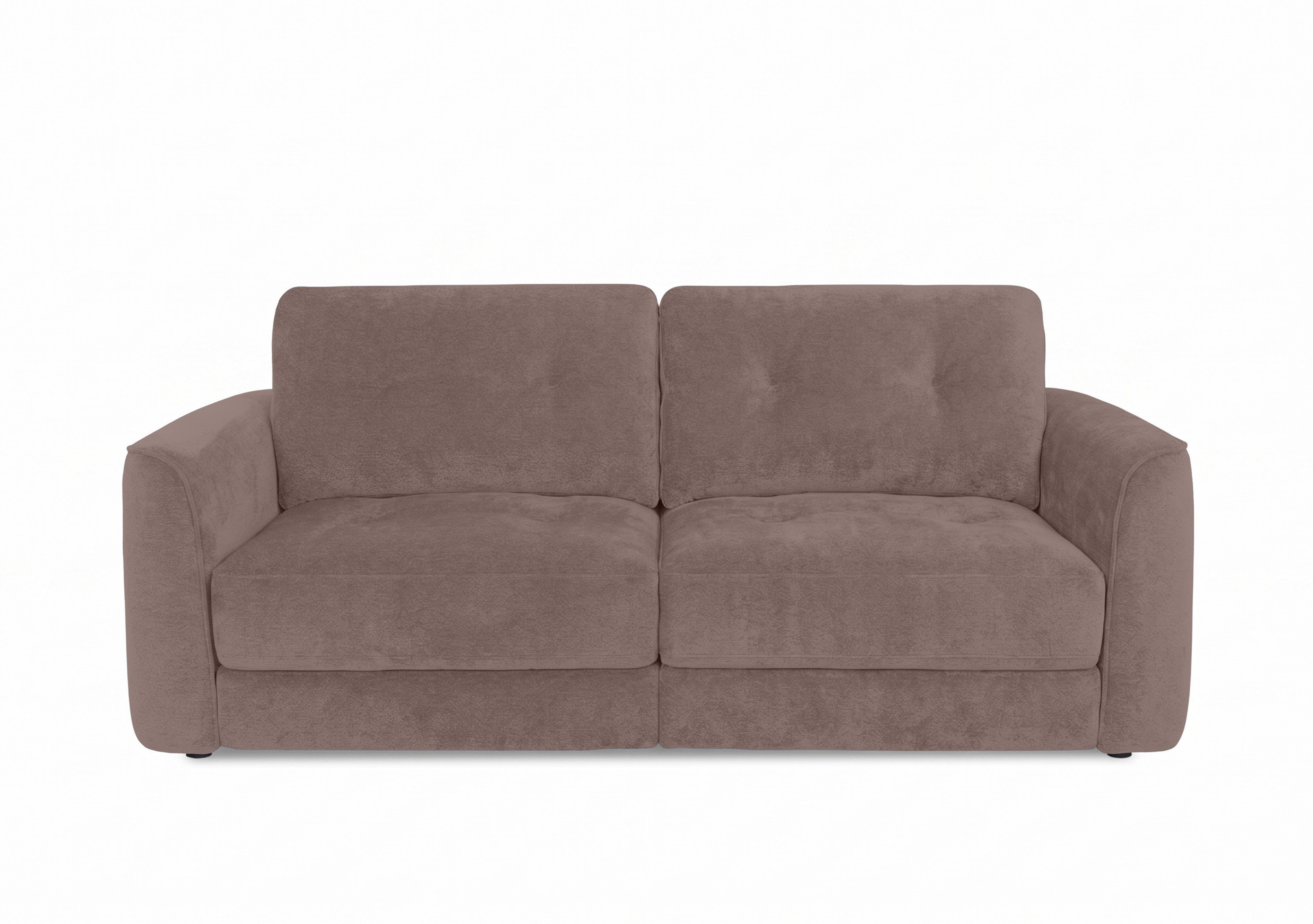 Drift 2.5 Seater Fabric Power Glider Sofa in Fab-Dab-R08 Brown on Furniture Village