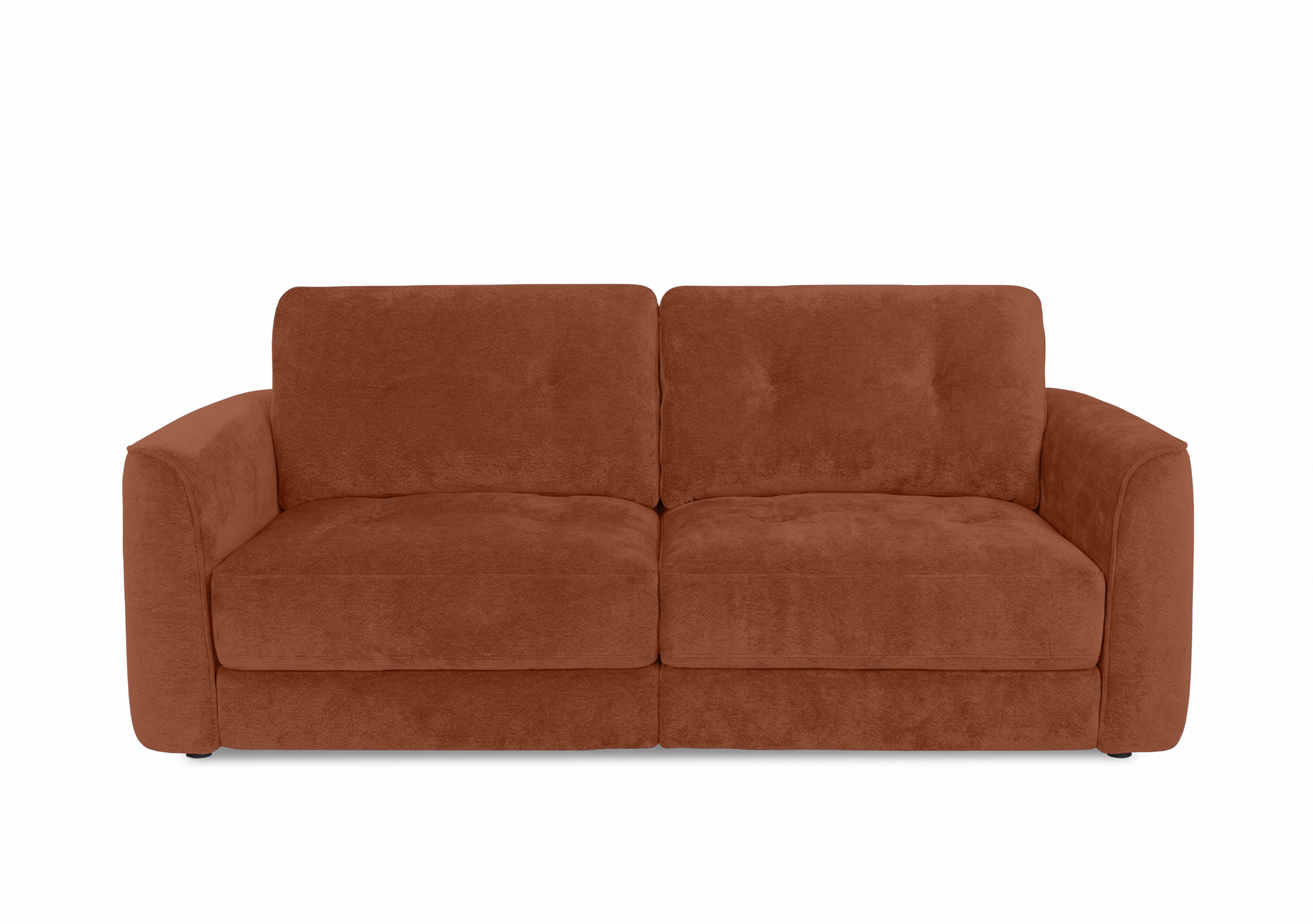 Drift 2.5 Seater Fabric Power Glider Sofa in Fab-Dab-R13 Rust on Furniture Village
