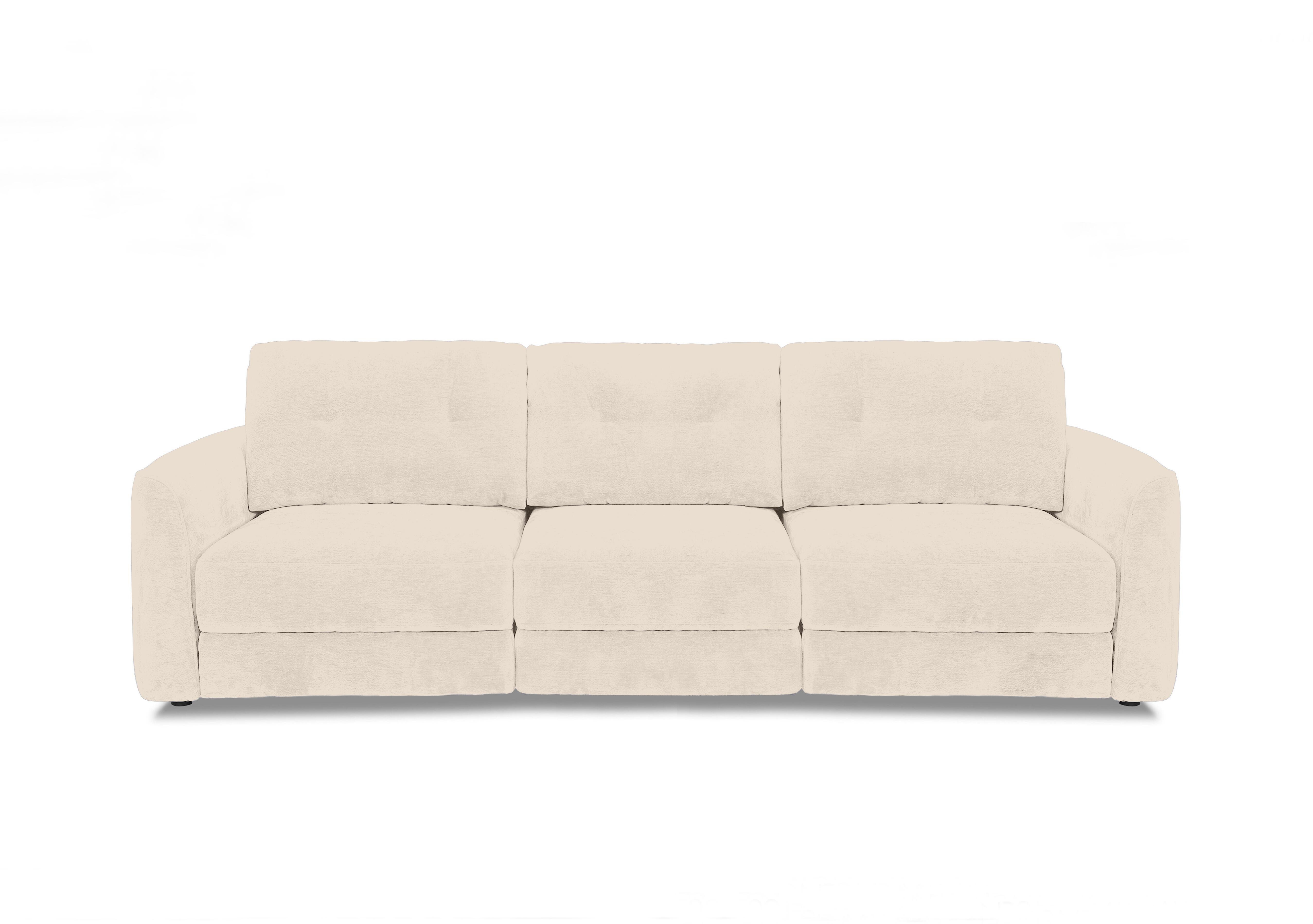 Drift 3 Seater Fabric Power Glider Sofa in Fab-Dab-R06 Beige on Furniture Village