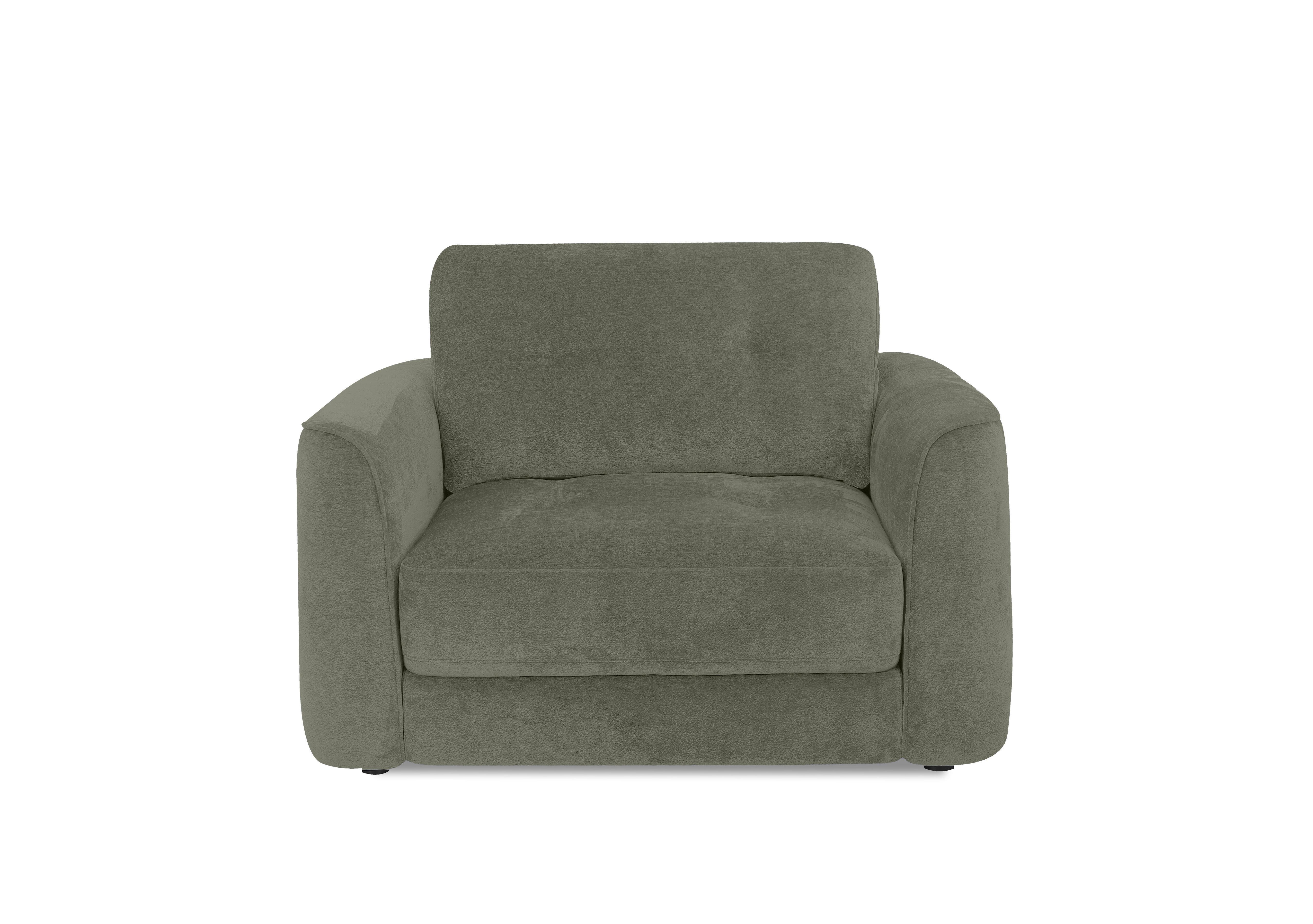 Drift Fabric Power Glider Armchair in Fab-Dab-R16 Forest Green on Furniture Village