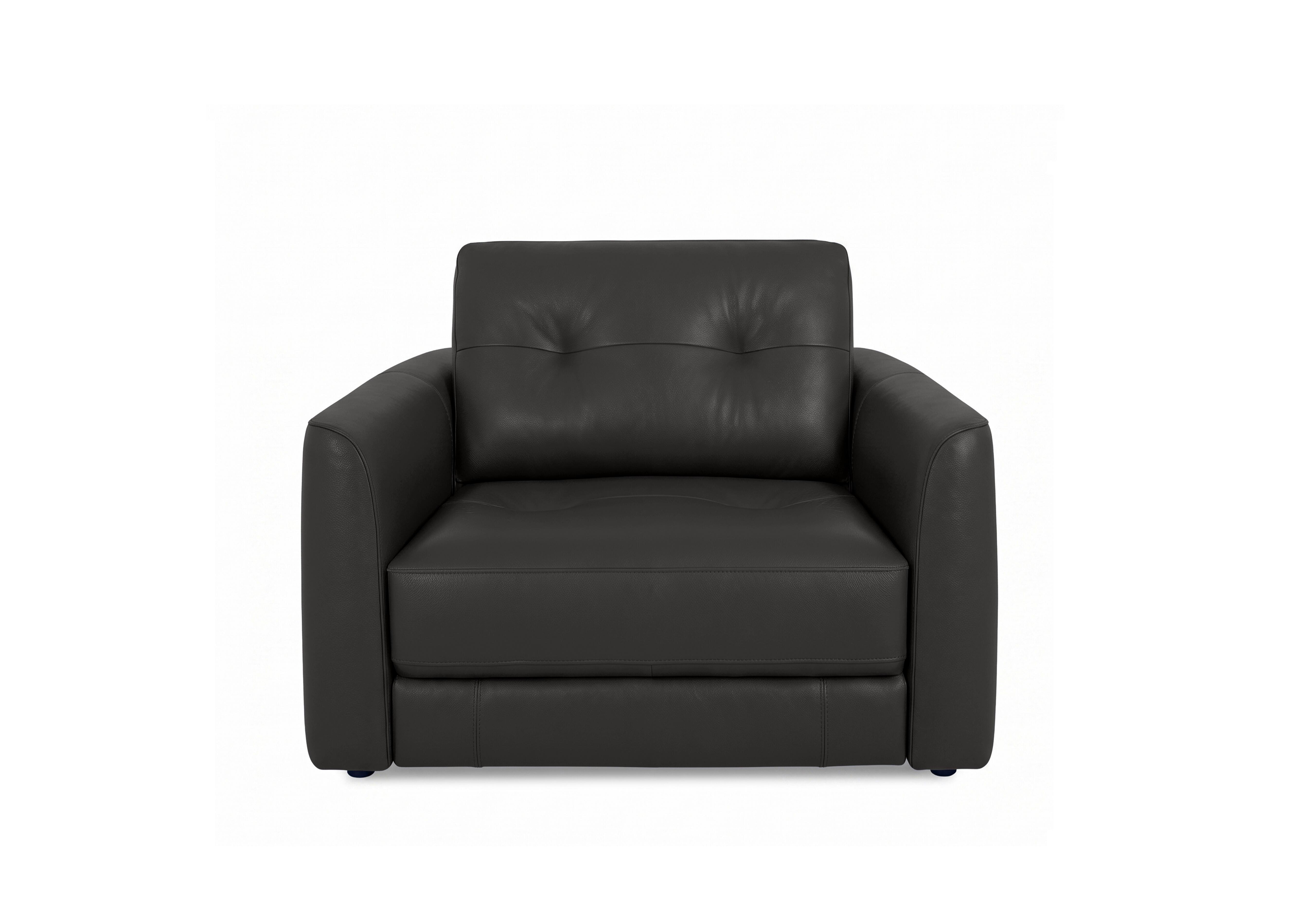 Drift Leather Power Glider Armchair in Bv-058e Shale Grey on Furniture Village