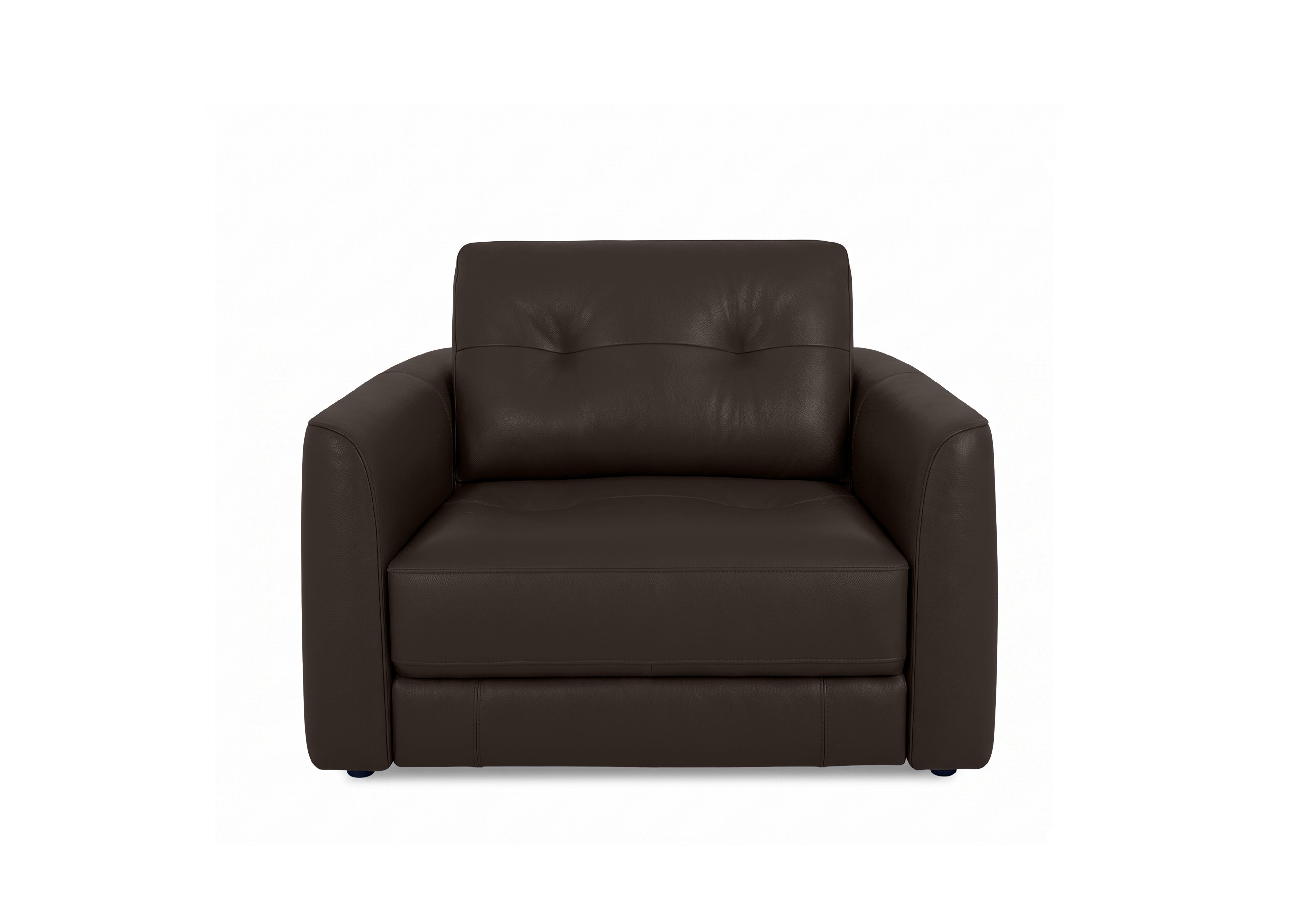 Drift Leather Power Glider Armchair in Bv-1748 Dark Chocolate on Furniture Village