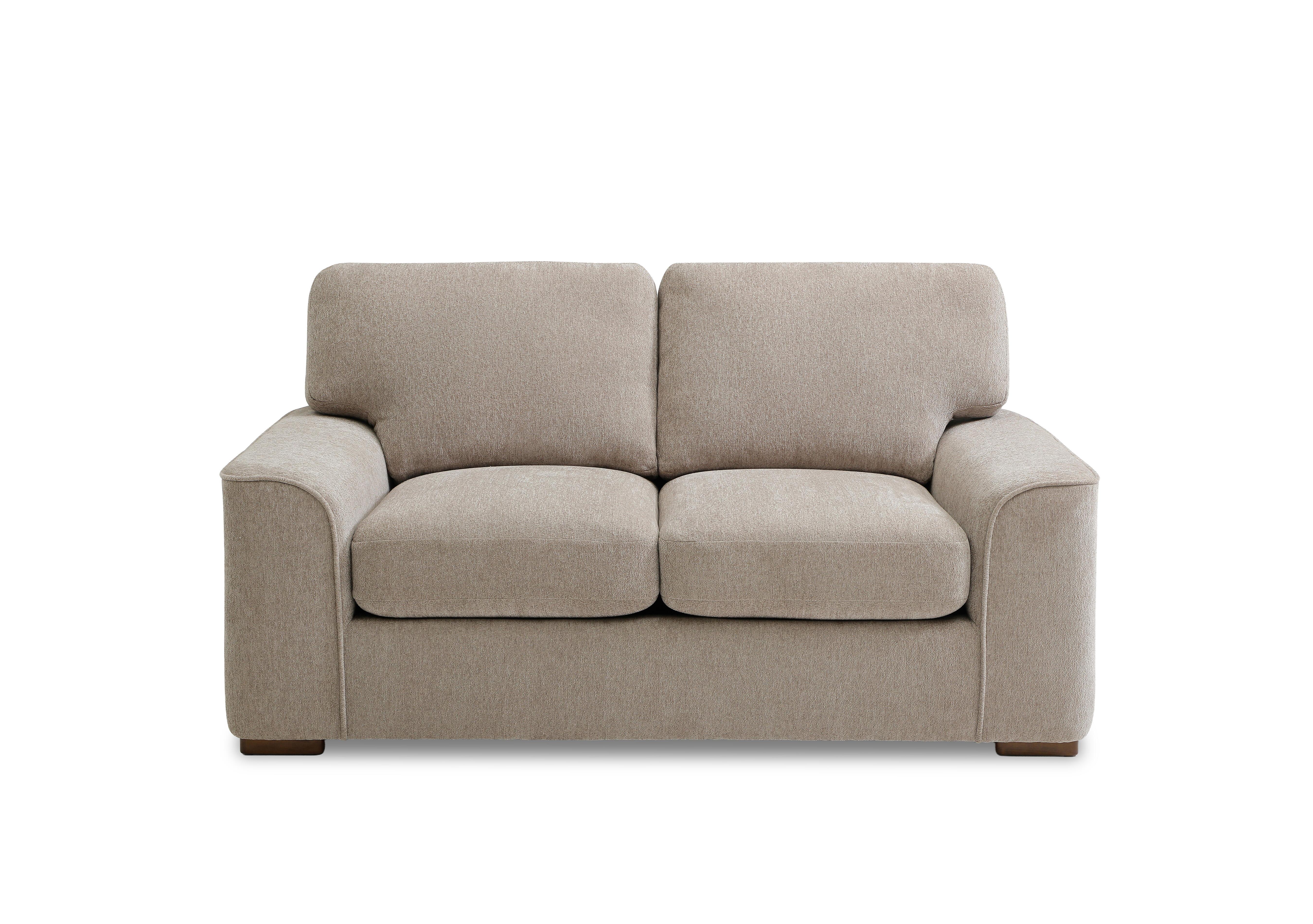Emilia 2 Seater Fabric Sofa in Raven Stone on Furniture Village