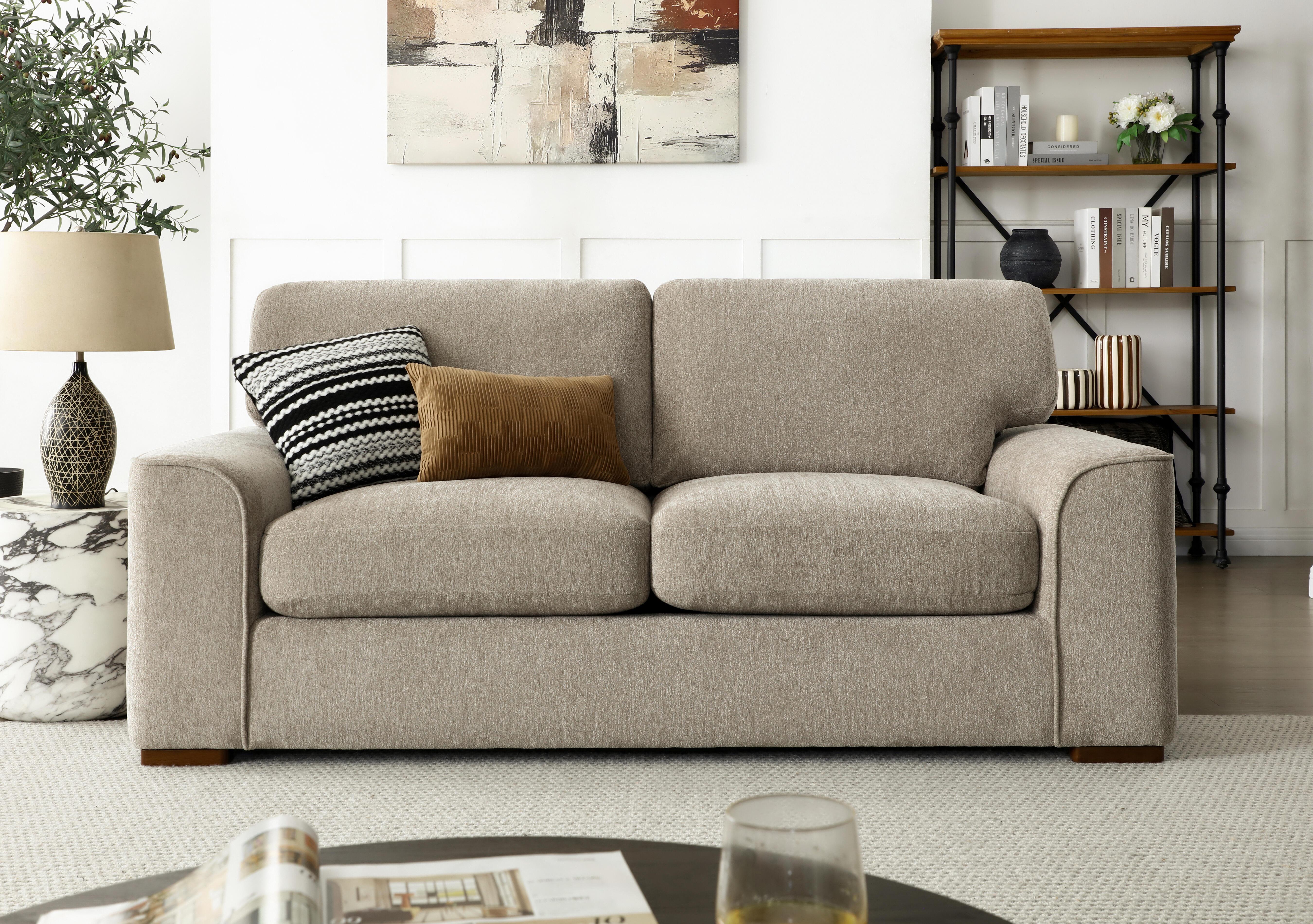 Emilia 3 Seater Fabric Sofa in  on Furniture Village