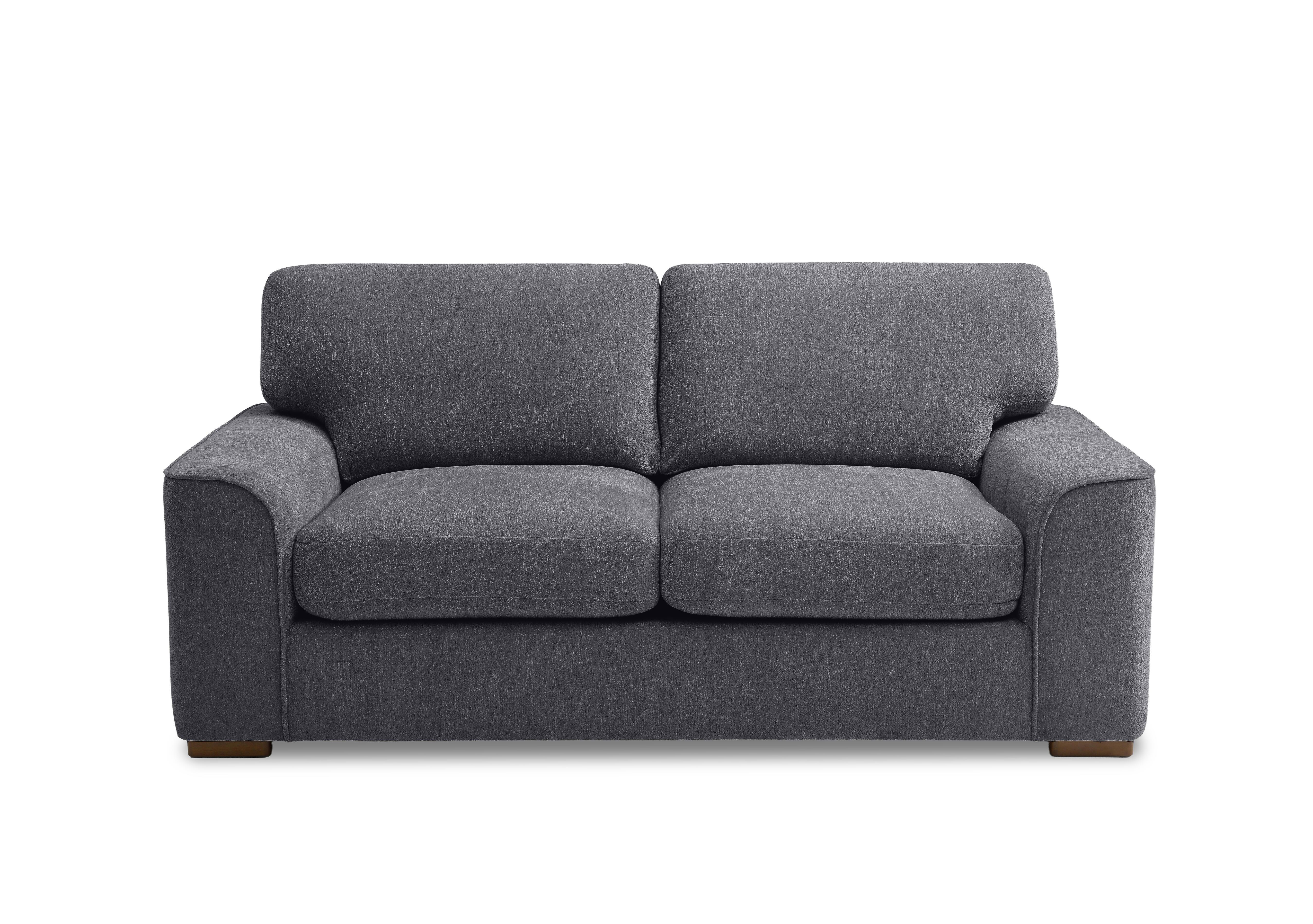 Emilia 3 Seater Fabric Sofa in Raven Charcoal on Furniture Village