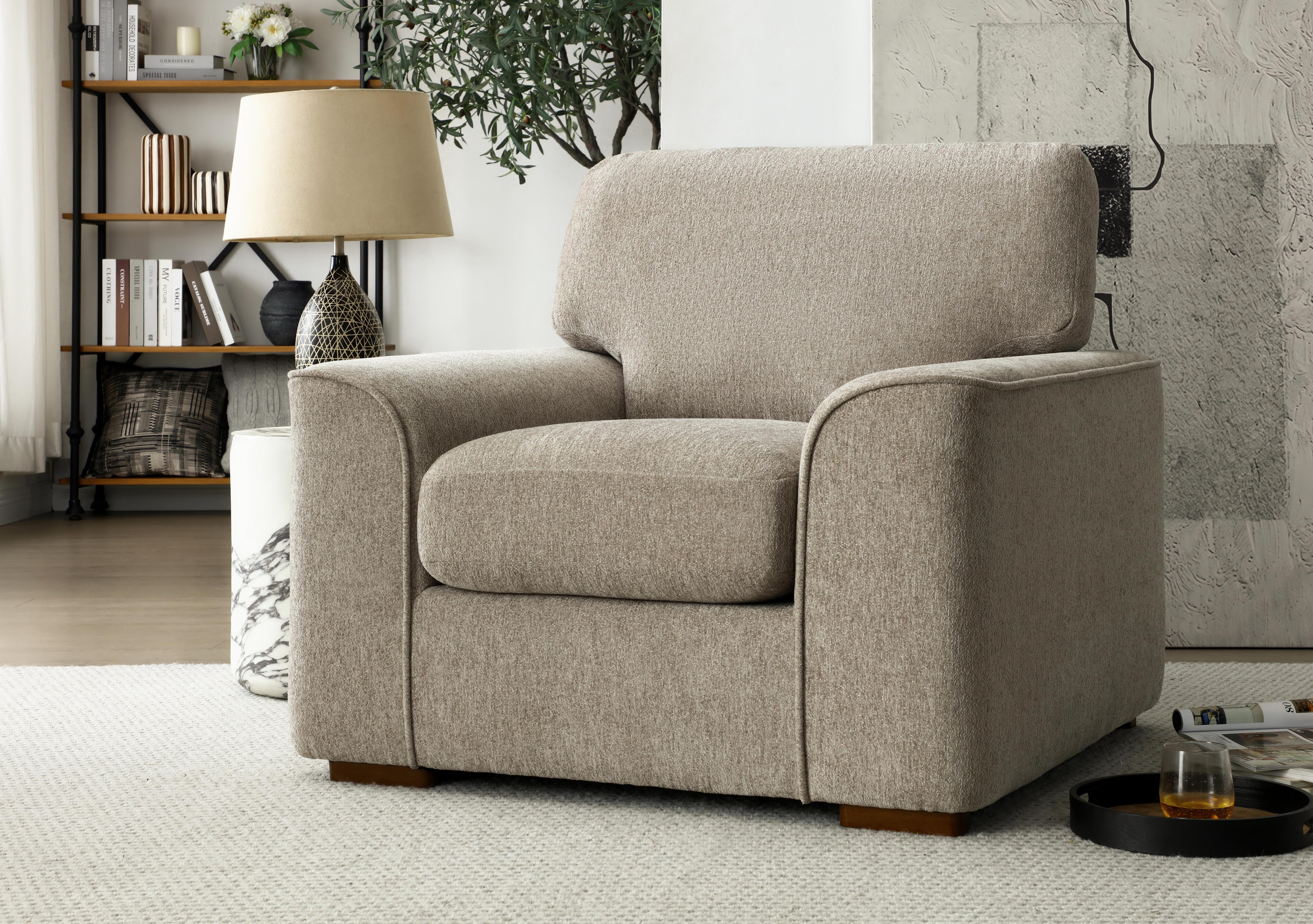 Emilia Fabric Armchair in  on Furniture Village