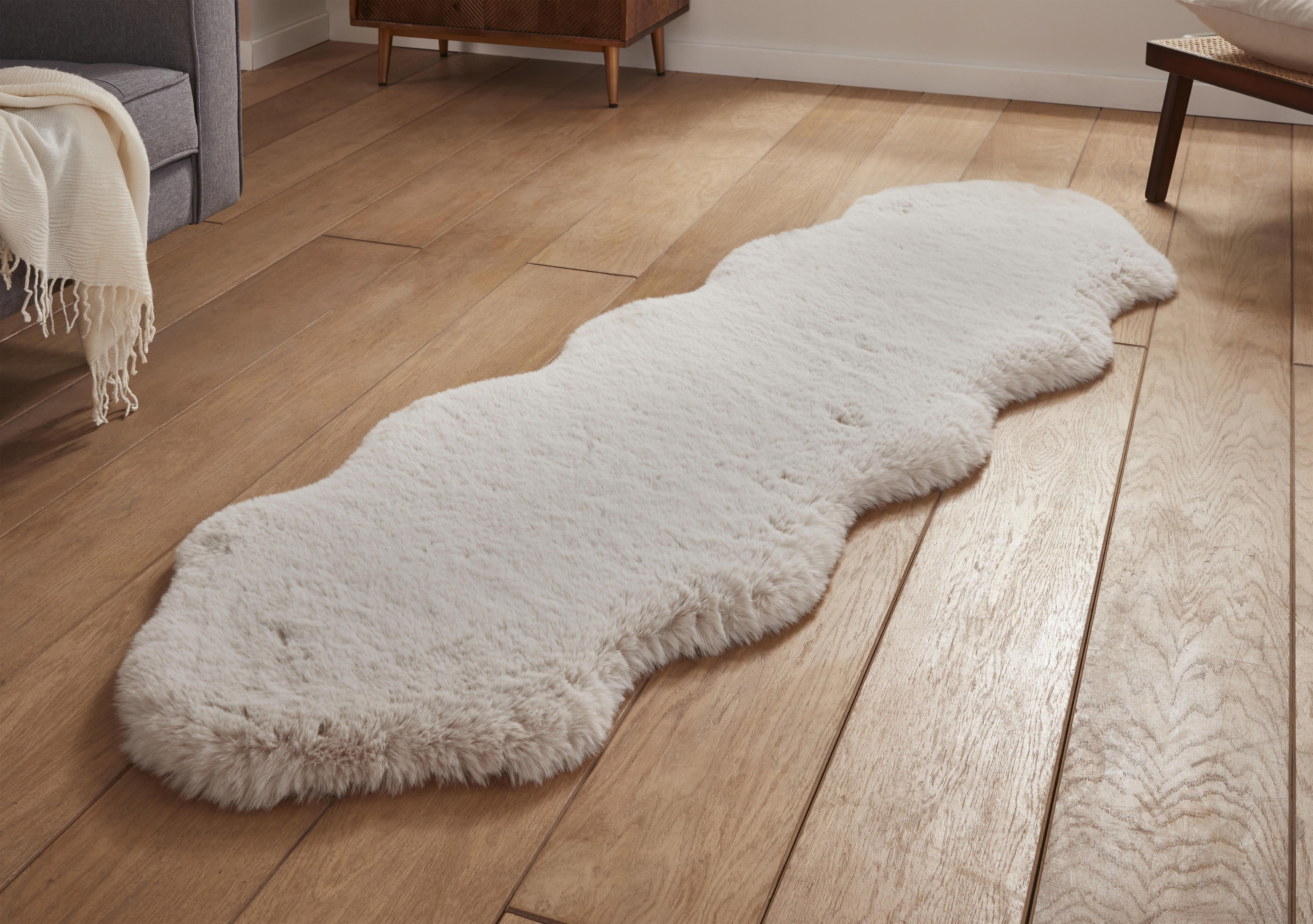 Teddy Double Sheepskin Rug in  on Furniture Village