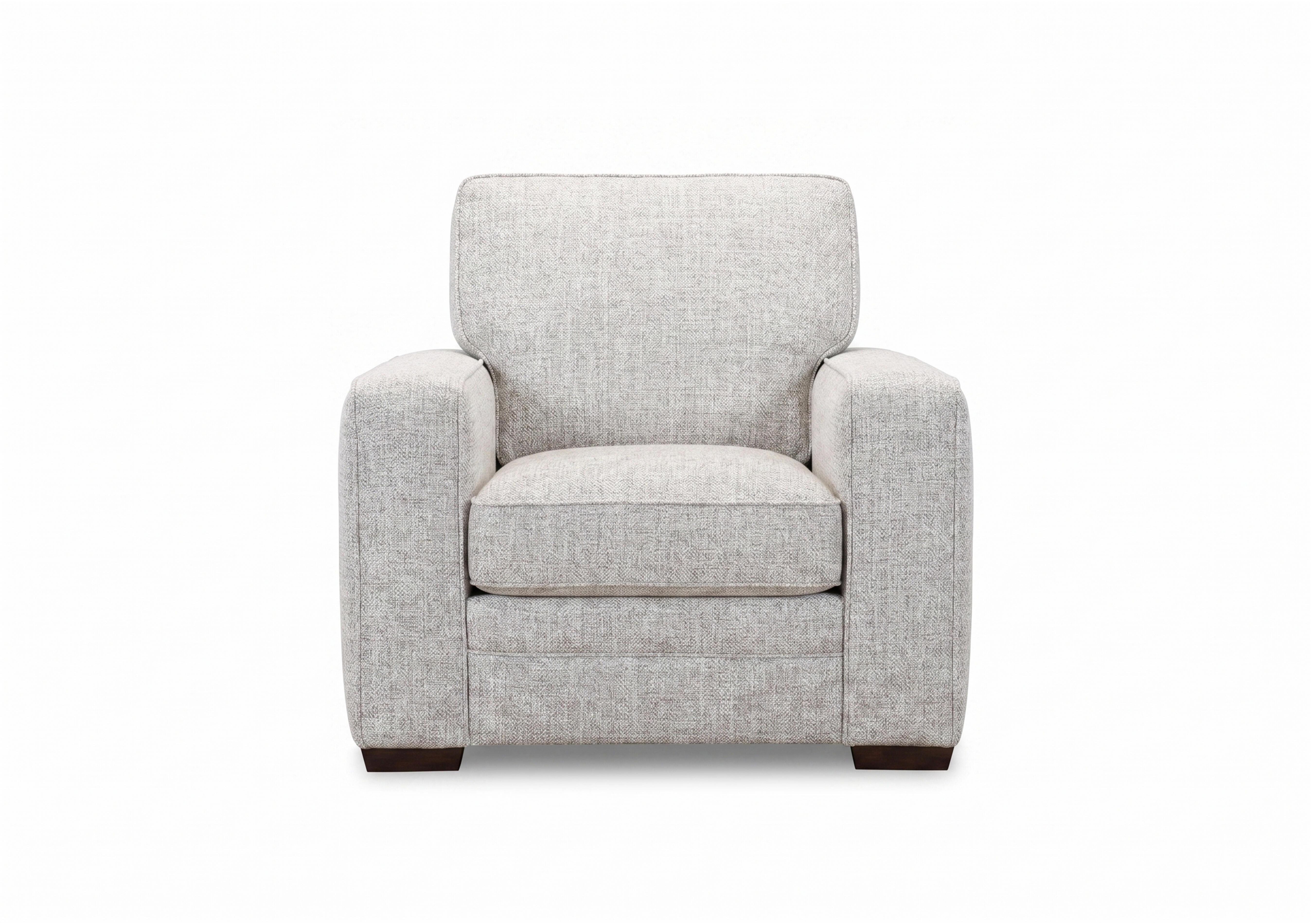 Aspen Fabric Armchair in Mink Tx2891 on Furniture Village