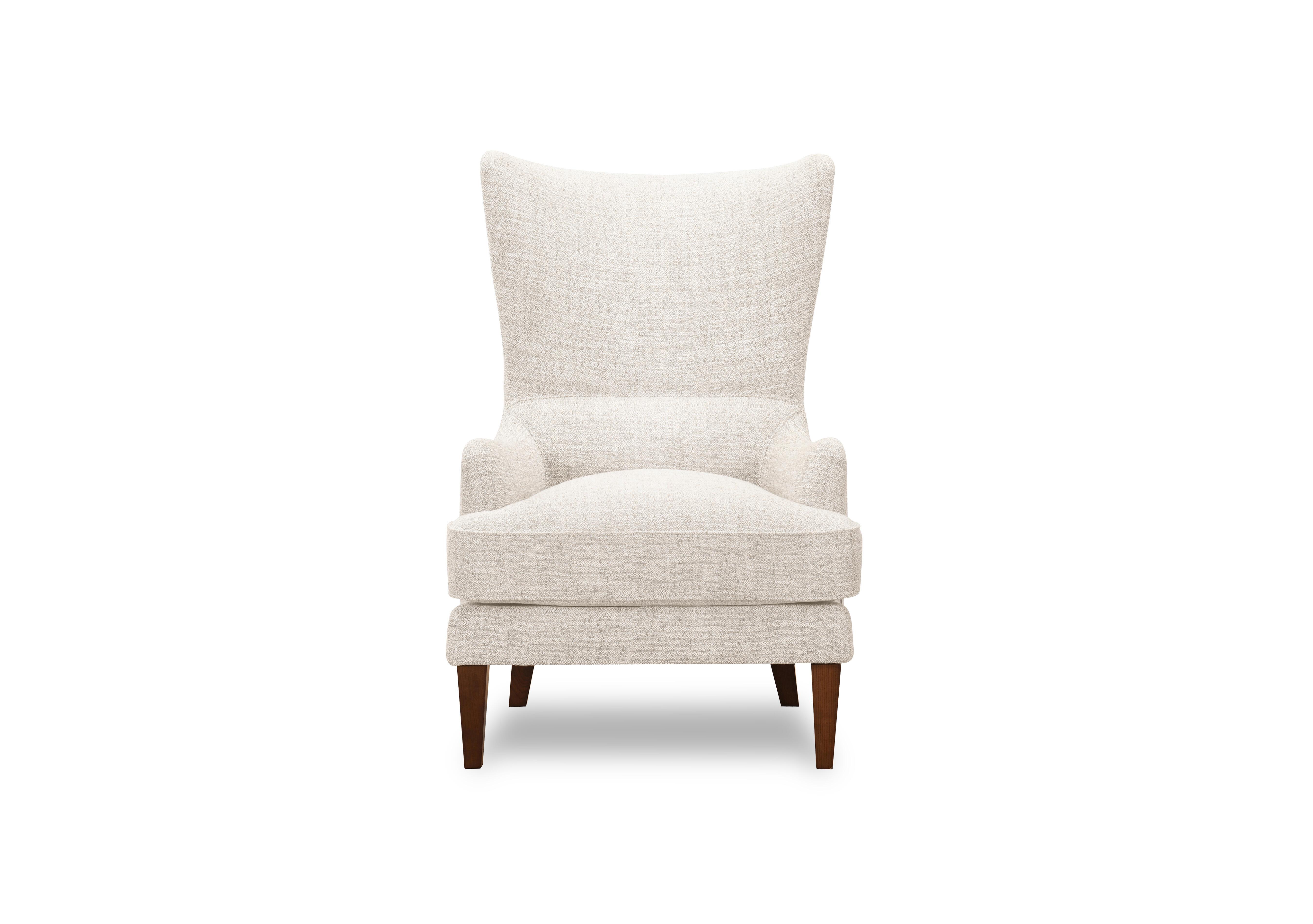 Aspen Fabric Wing Chair in Vanilla Tx2893 on Furniture Village