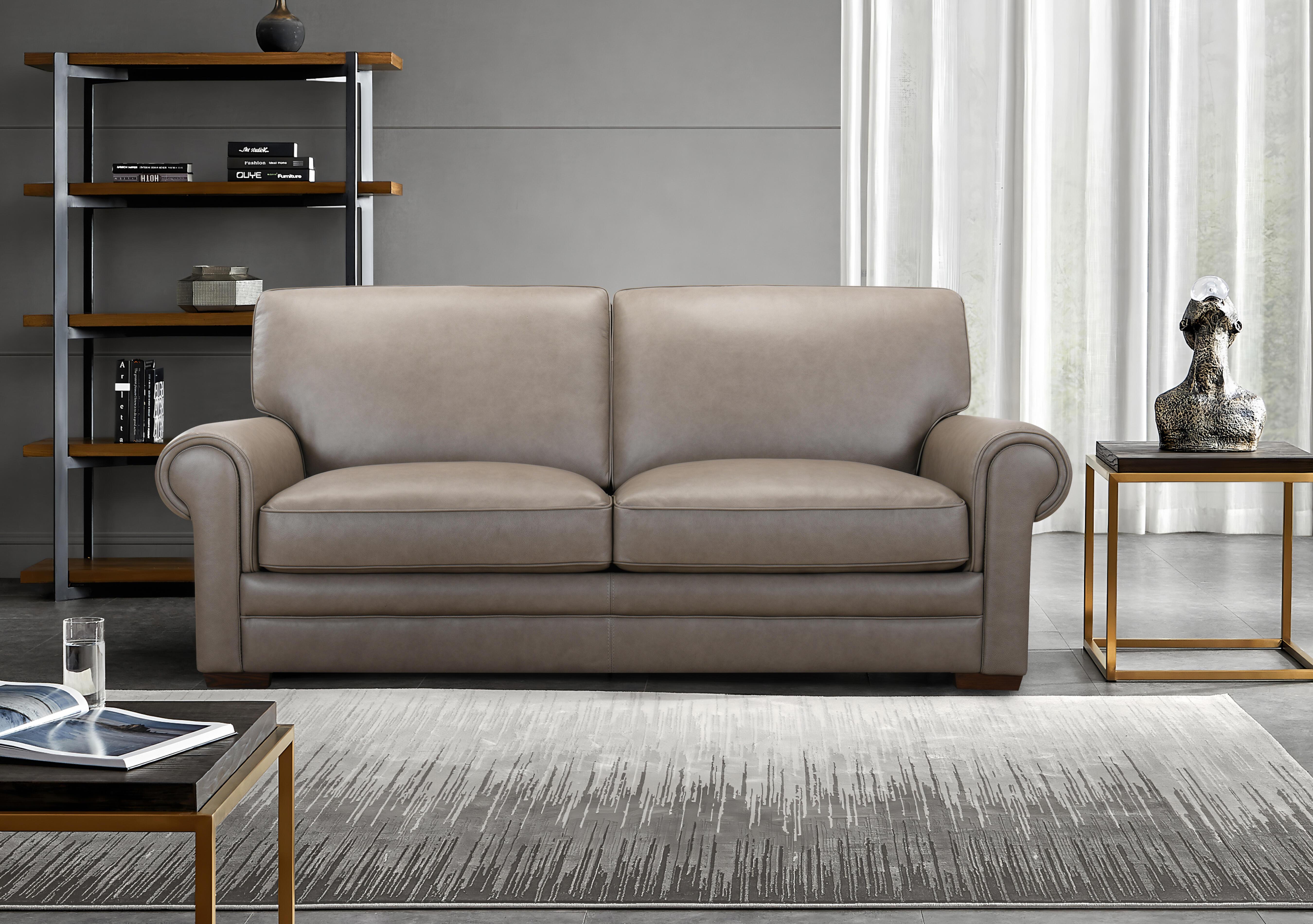 Carrick 3 Seater Leather Sofa in  on Furniture Village