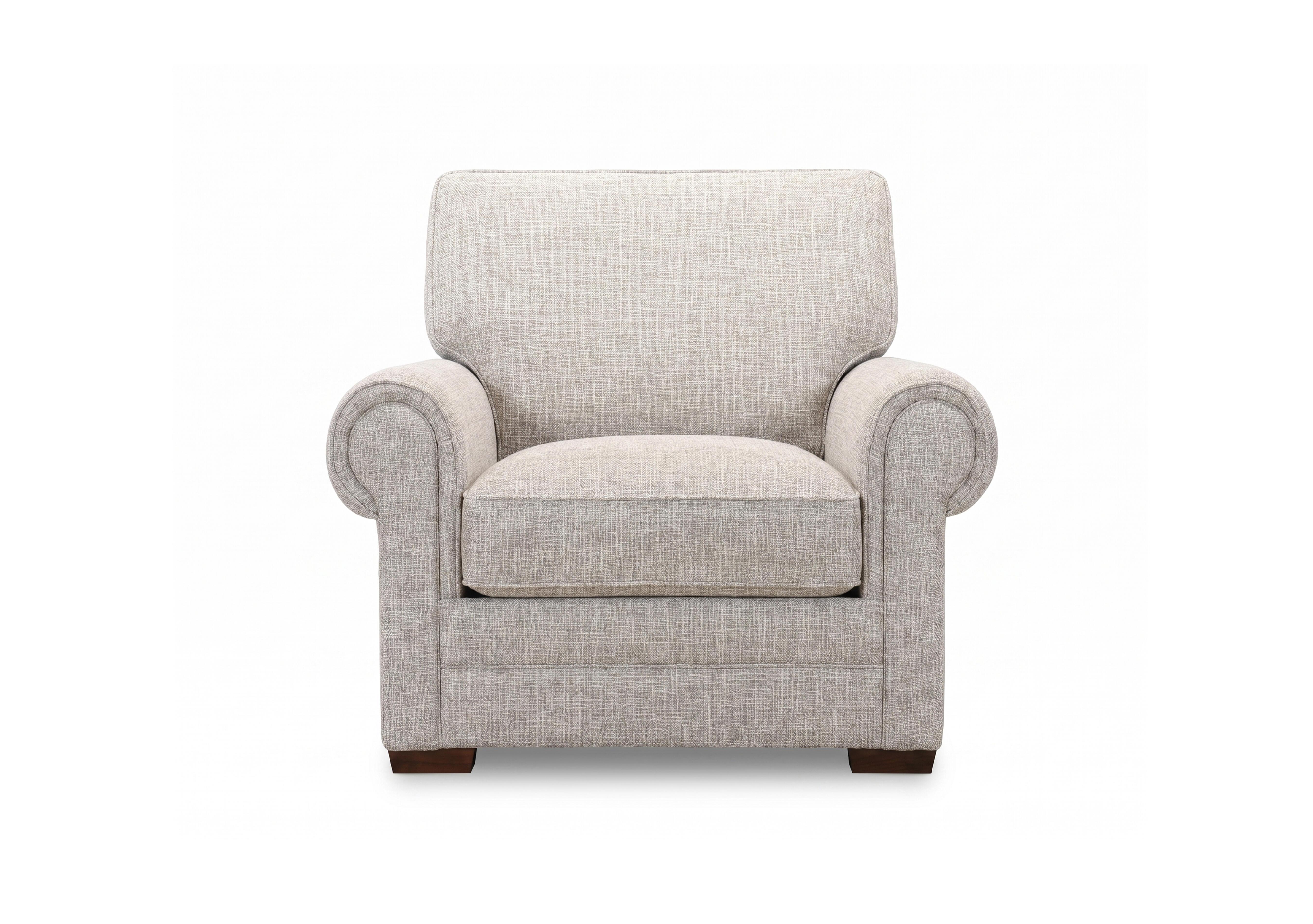 Carrick Fabric Armchair in Cream Tx3441 on Furniture Village