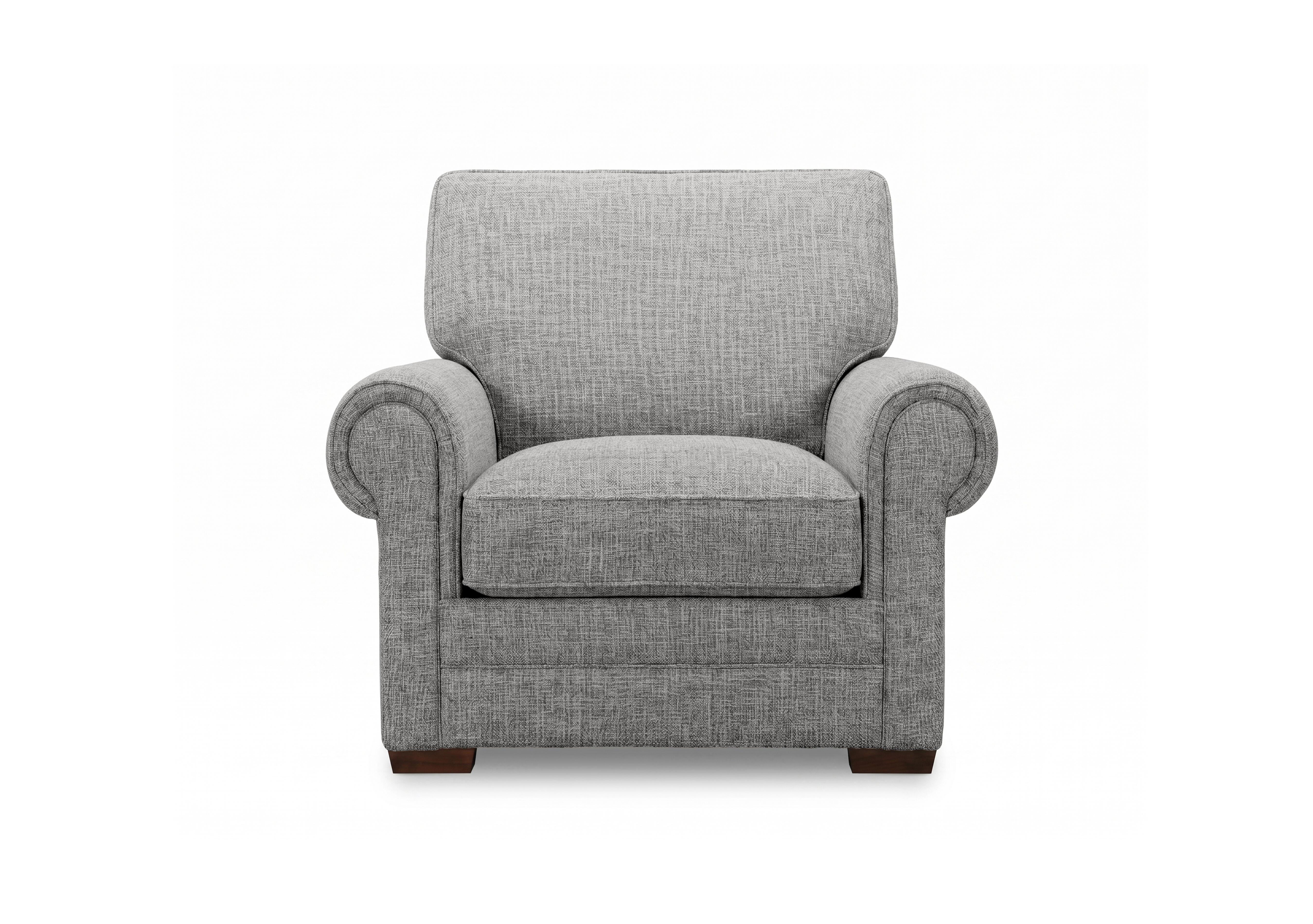Carrick Fabric Armchair in Slate Tx3443 on Furniture Village