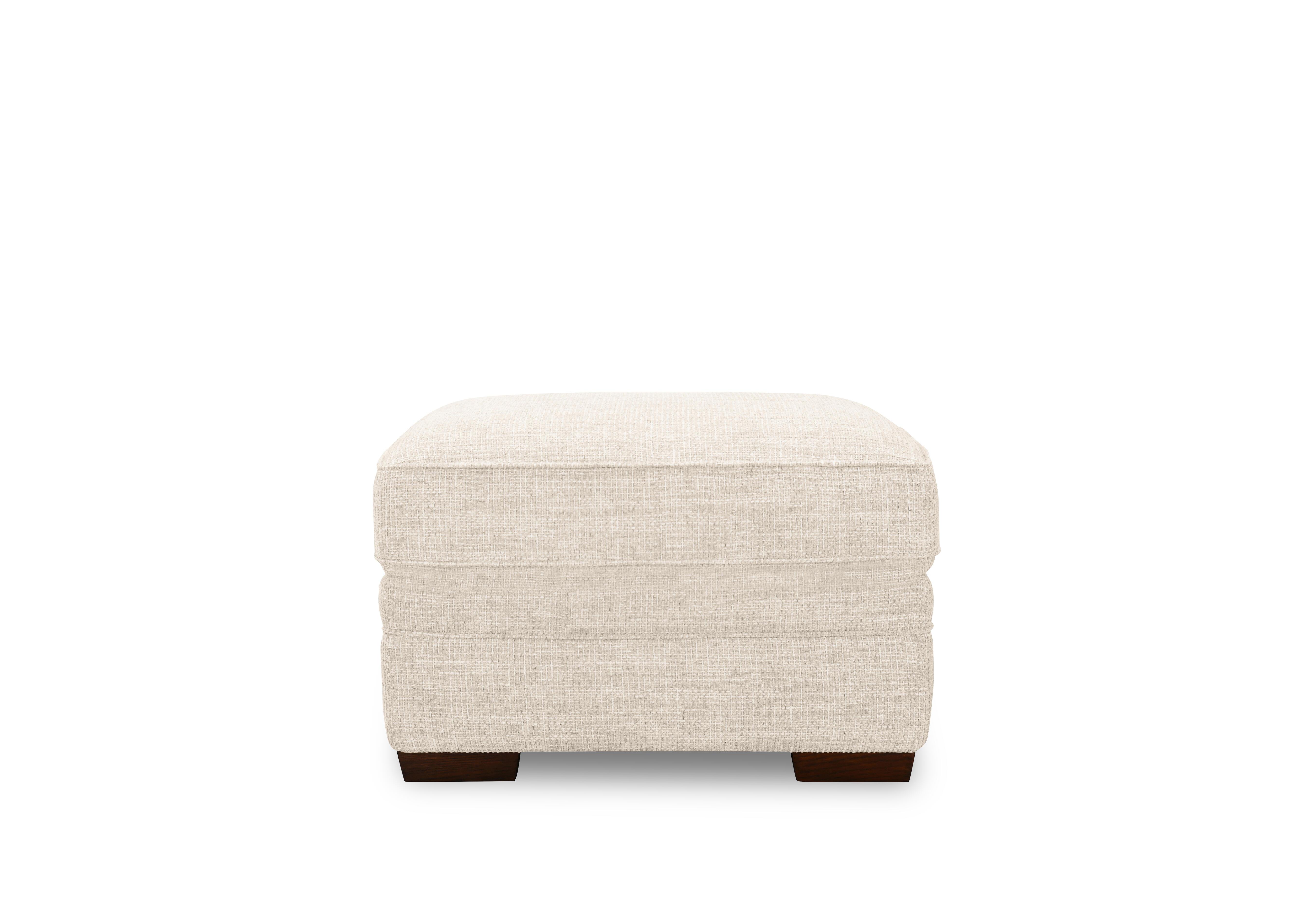 Carrick Rectangular Fabric Footstool in Mist Tx3442 on Furniture Village