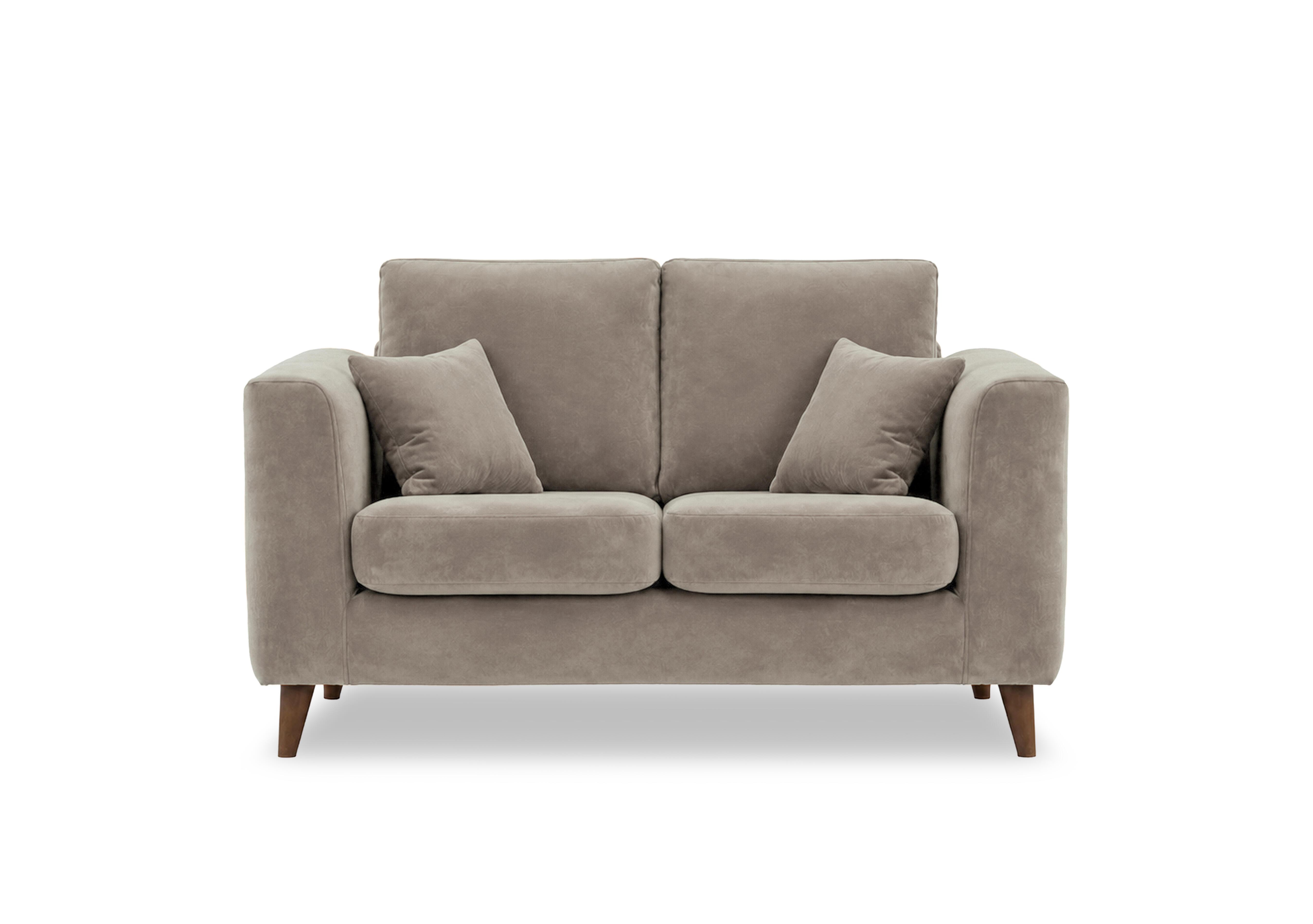 Erin 2 Seater Fabric Sofa in Tiffany Mika Dk Ft on Furniture Village
