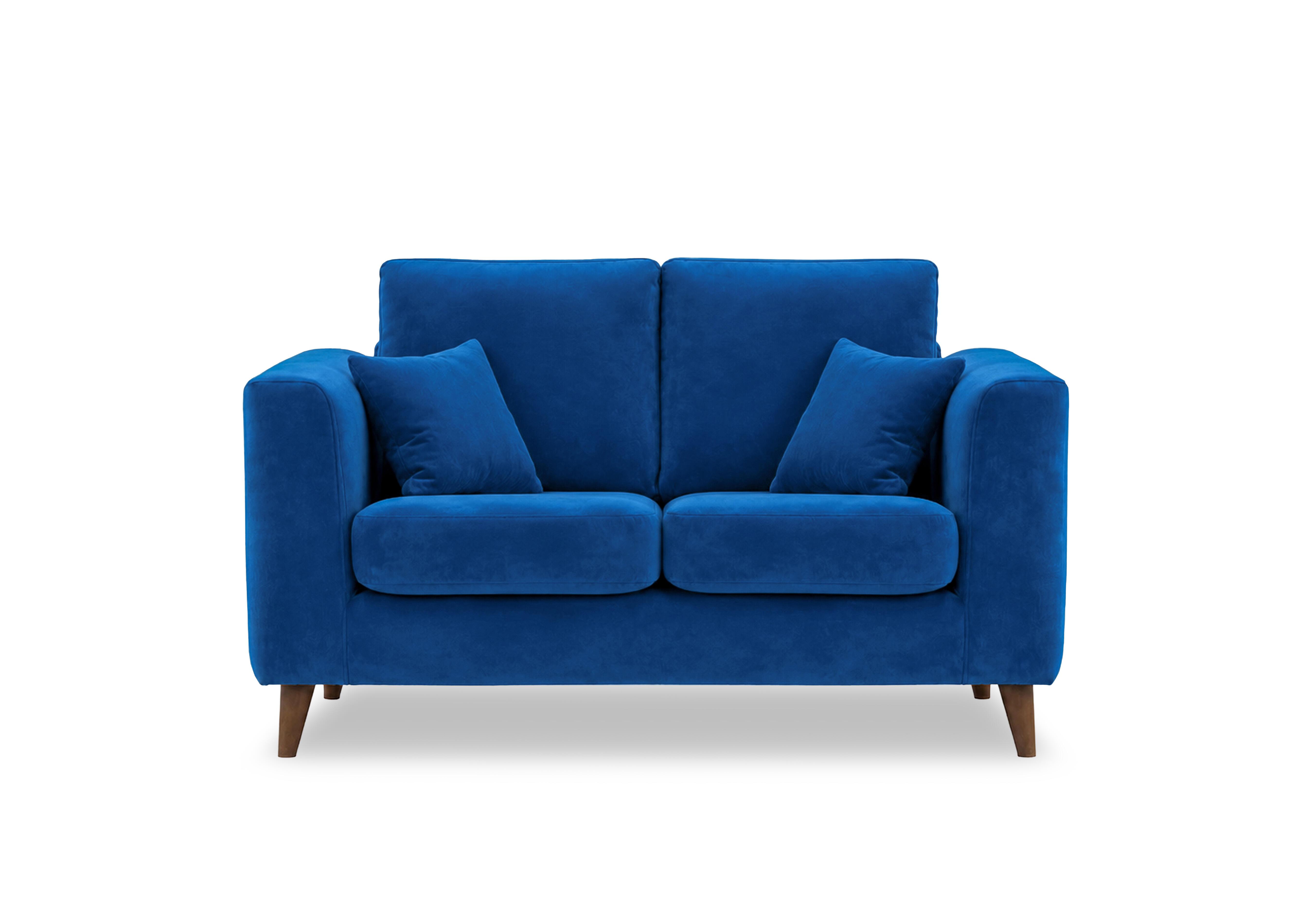Erin 2 Seater Fabric Sofa in Tiffany Navy Dk Ft on Furniture Village
