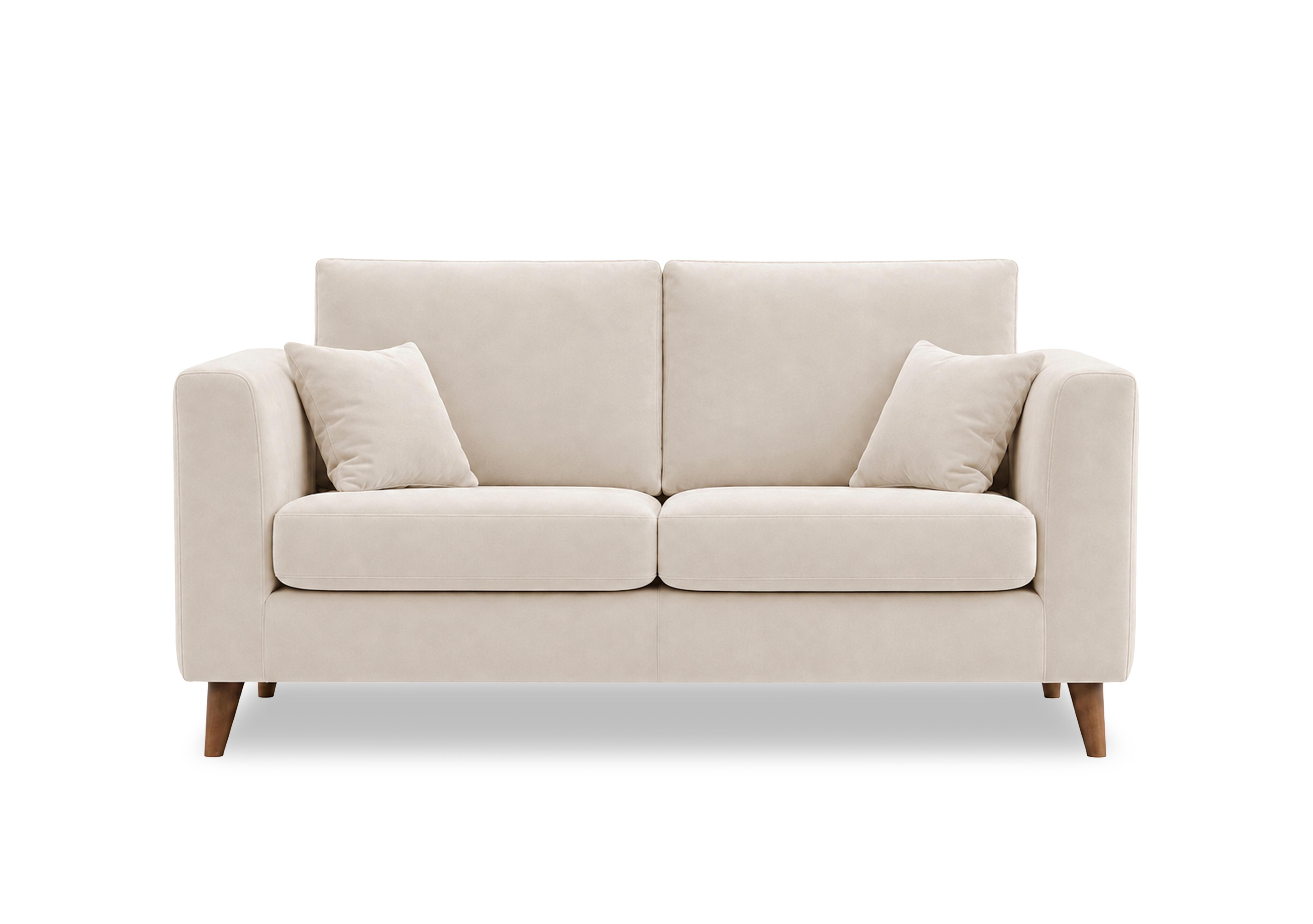 Erin 3 Seater Fabric Sofa in Tiffany Beige Dk Ft on Furniture Village