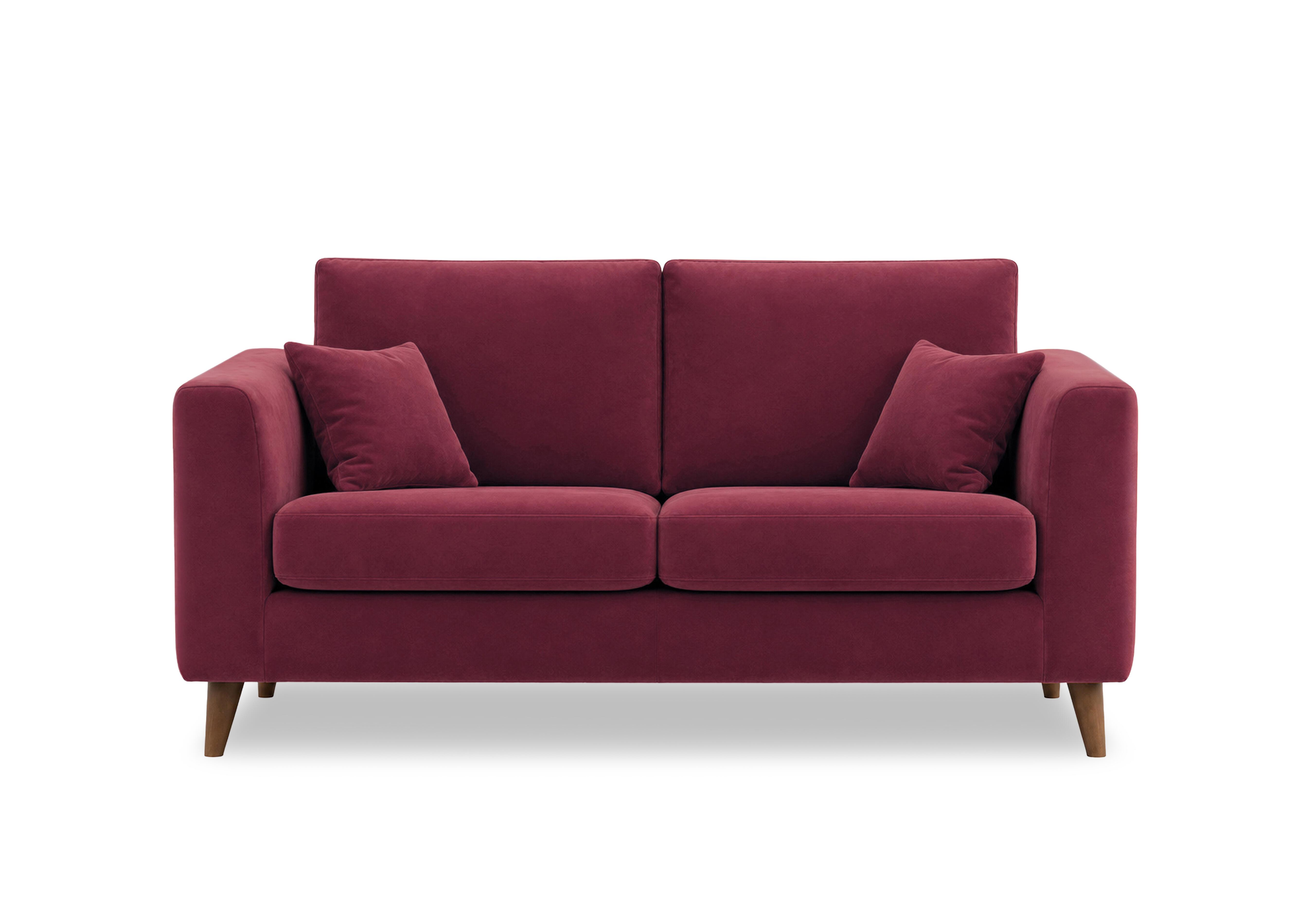 Erin 3 Seater Fabric Sofa in Tiffany Chianti Dk Ft on Furniture Village
