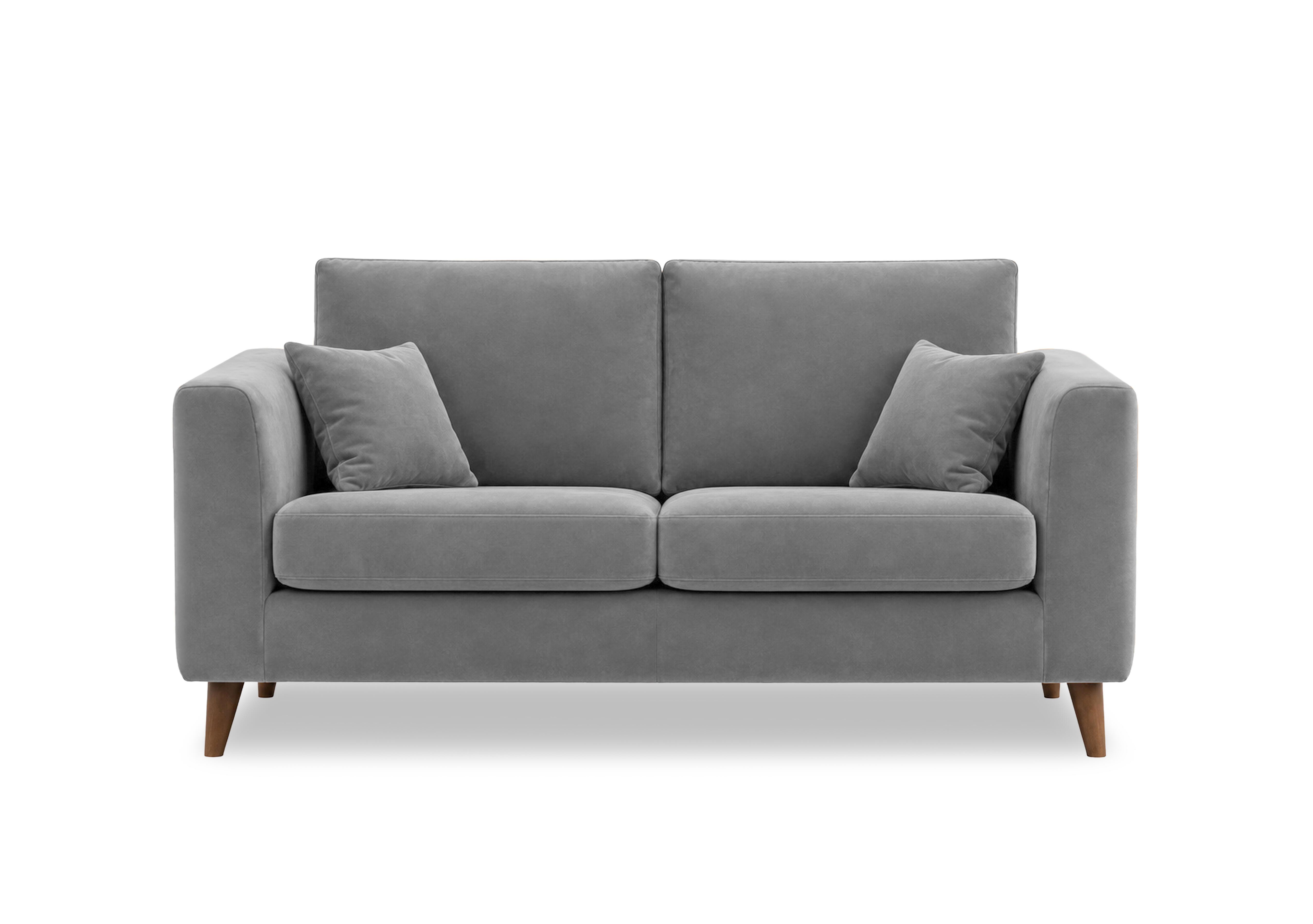 Erin 3 Seater Fabric Sofa in Tiffany Grey Dk Ft on Furniture Village