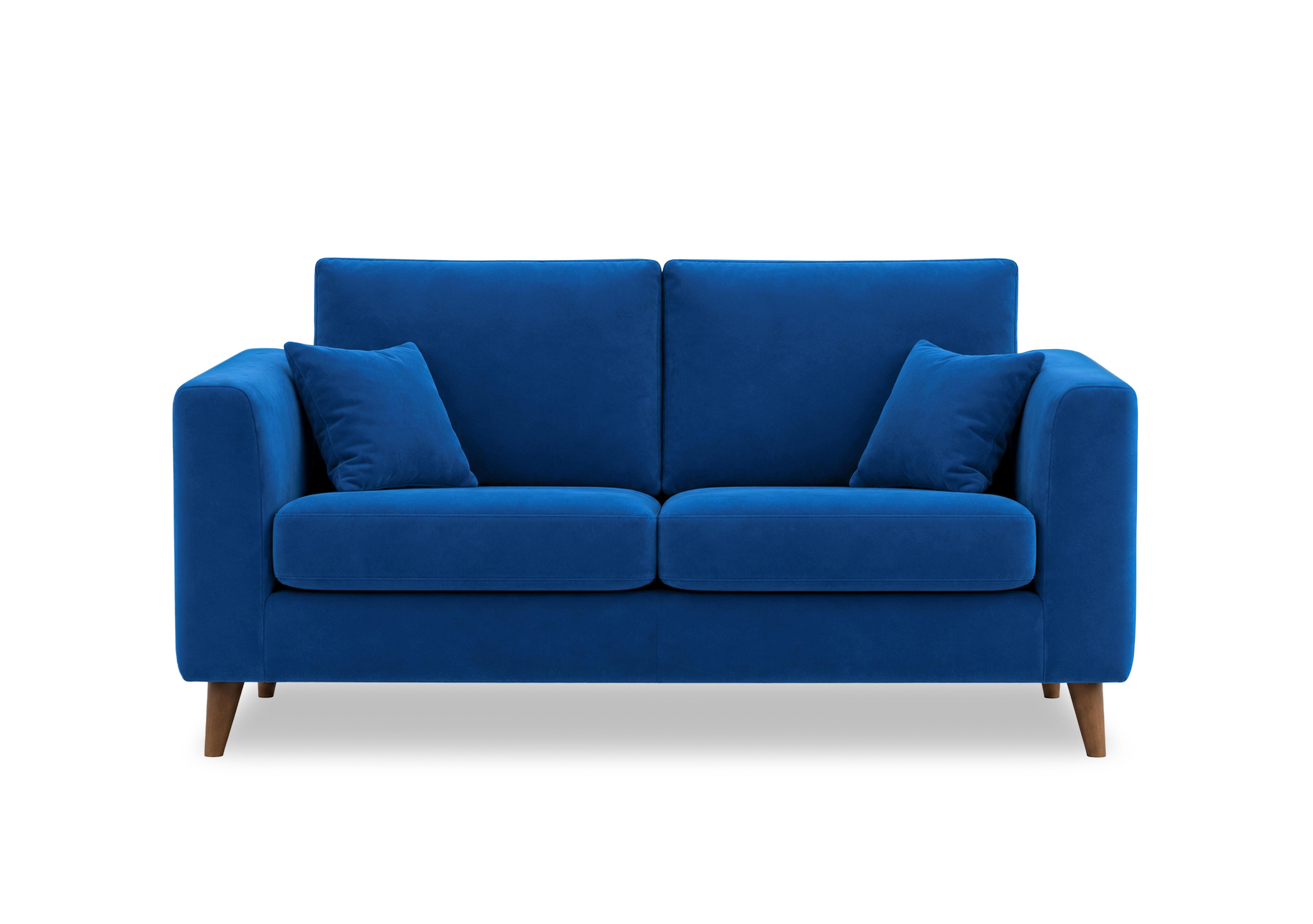 Erin 3 Seater Fabric Sofa in Tiffany Navy Dk Ft on Furniture Village