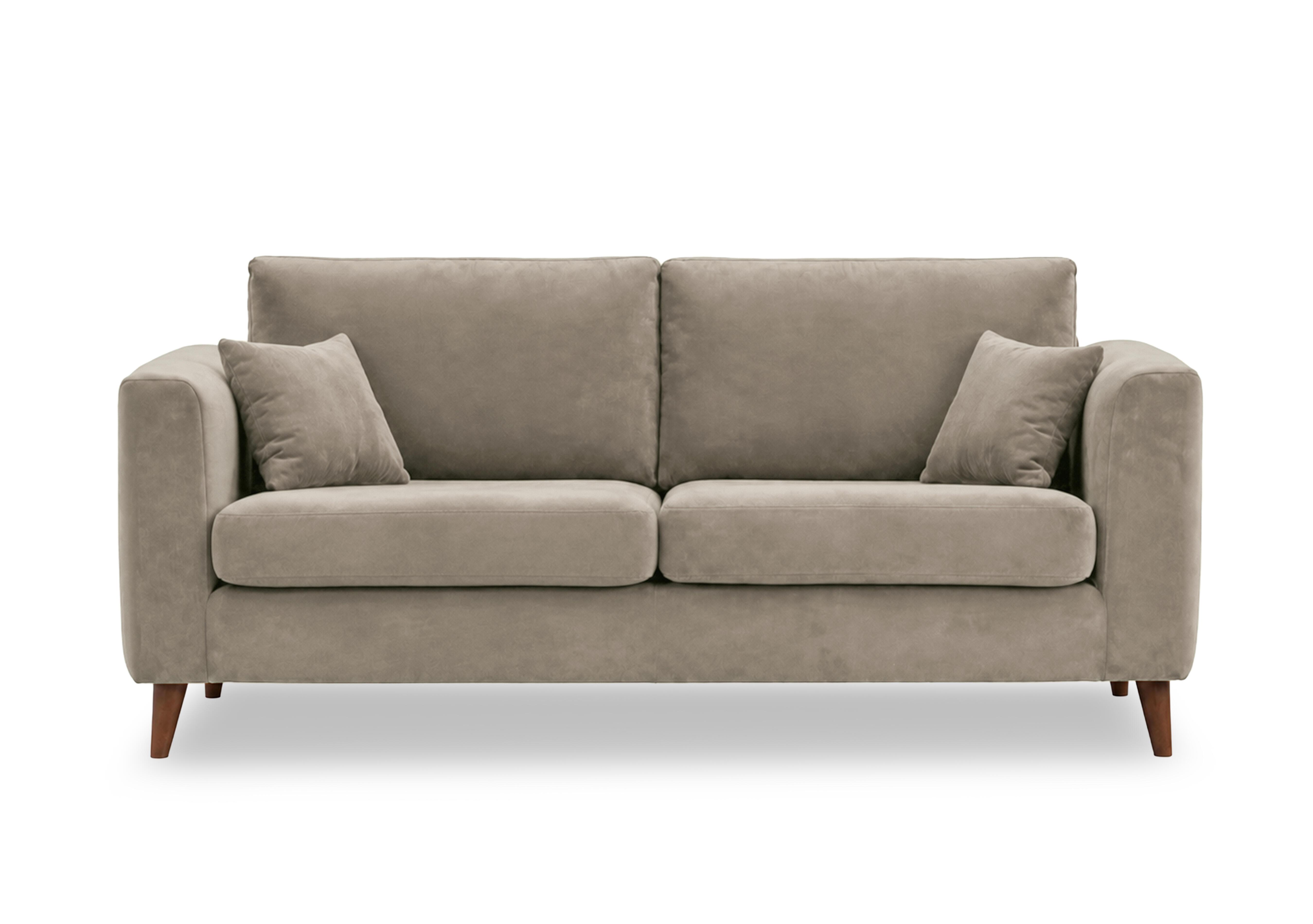 Erin 4 Seater Fabric Sofa in Tiffany Mika Dk Ft on Furniture Village