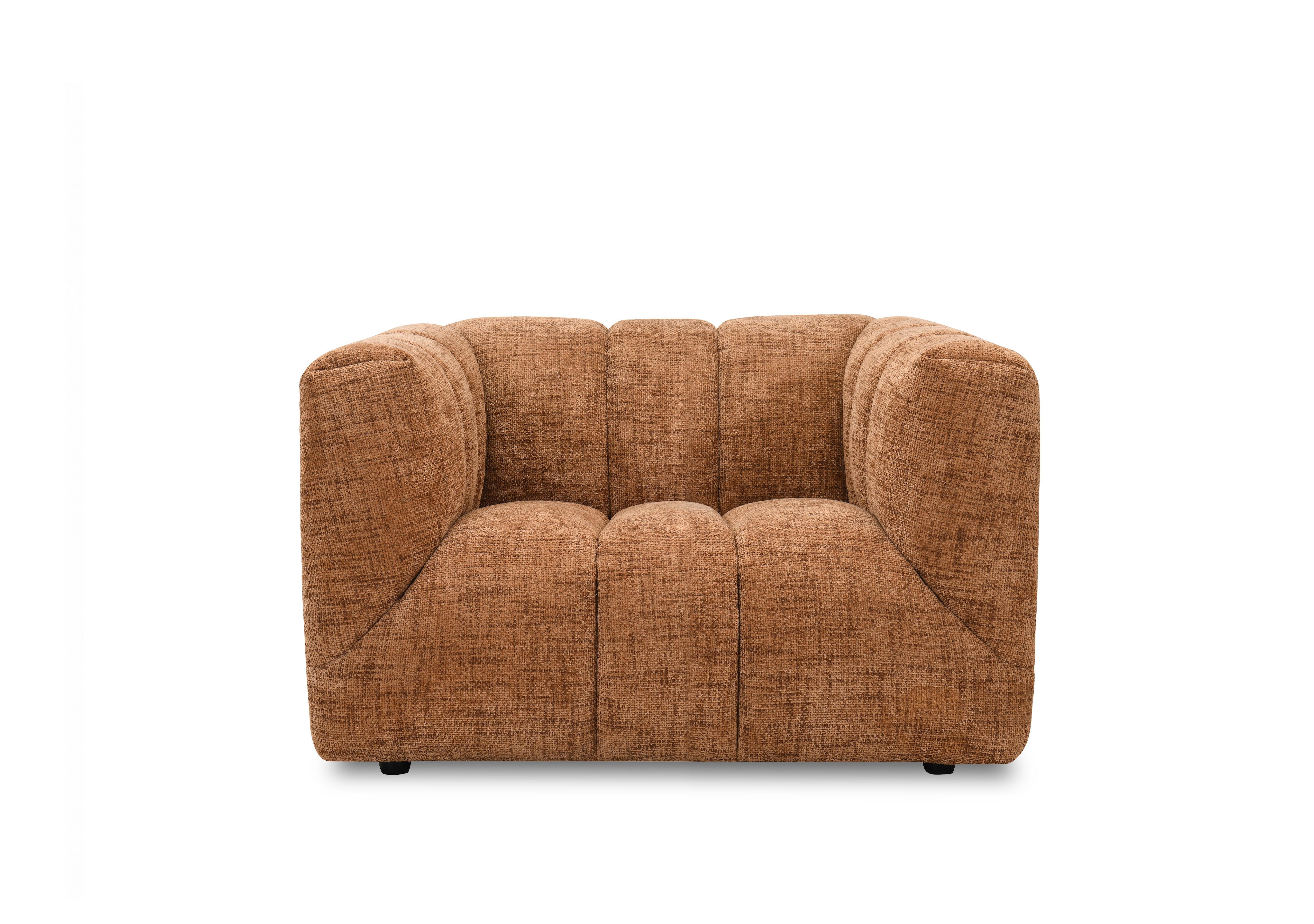 Henna Fabric Armchair in Rust Tx2902 on Furniture Village