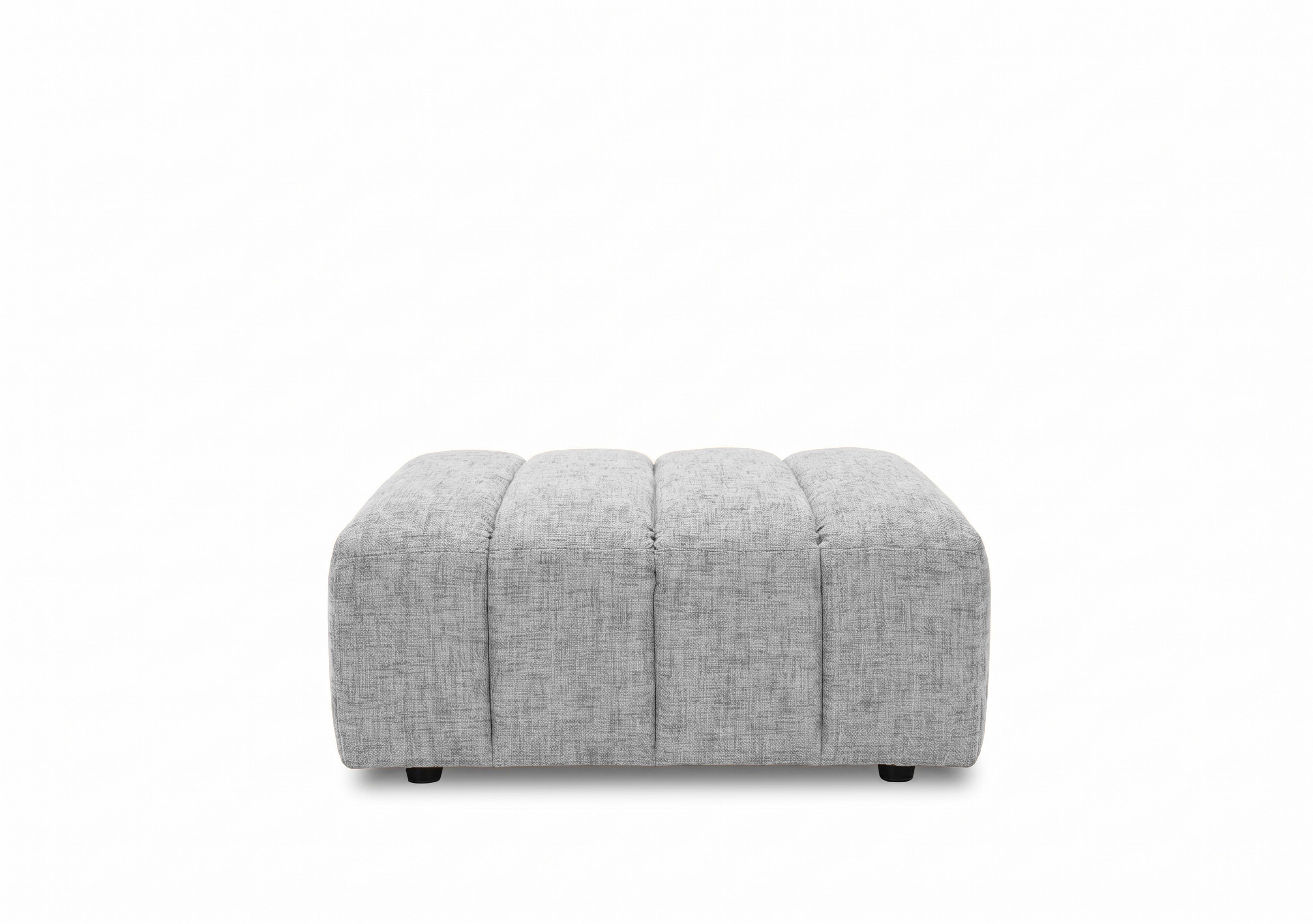 Henna Rectangular Fabric Footstool in Cloud Tx2904 on Furniture Village