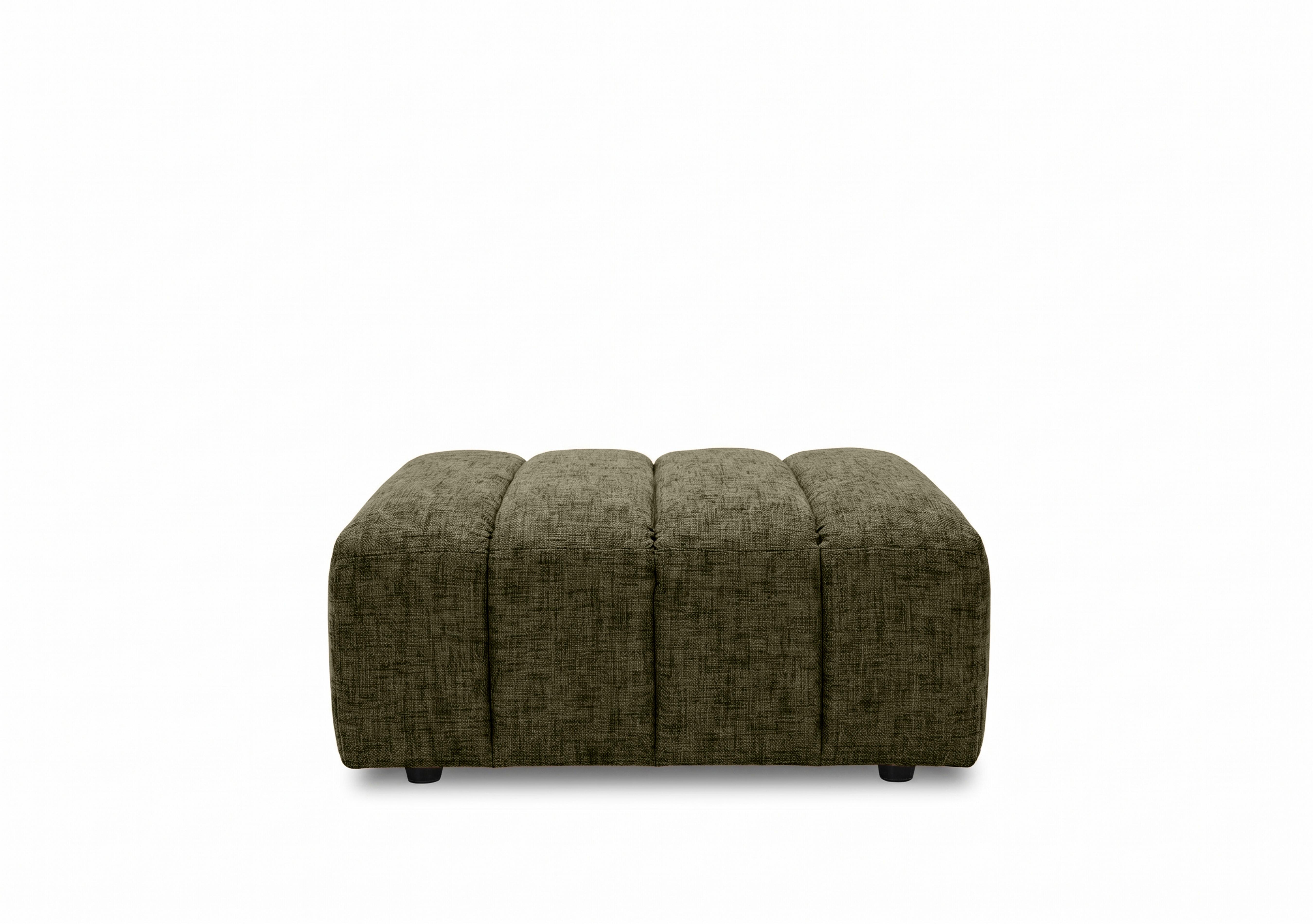 Henna Rectangular Fabric Footstool in Forest Tx2903 on Furniture Village