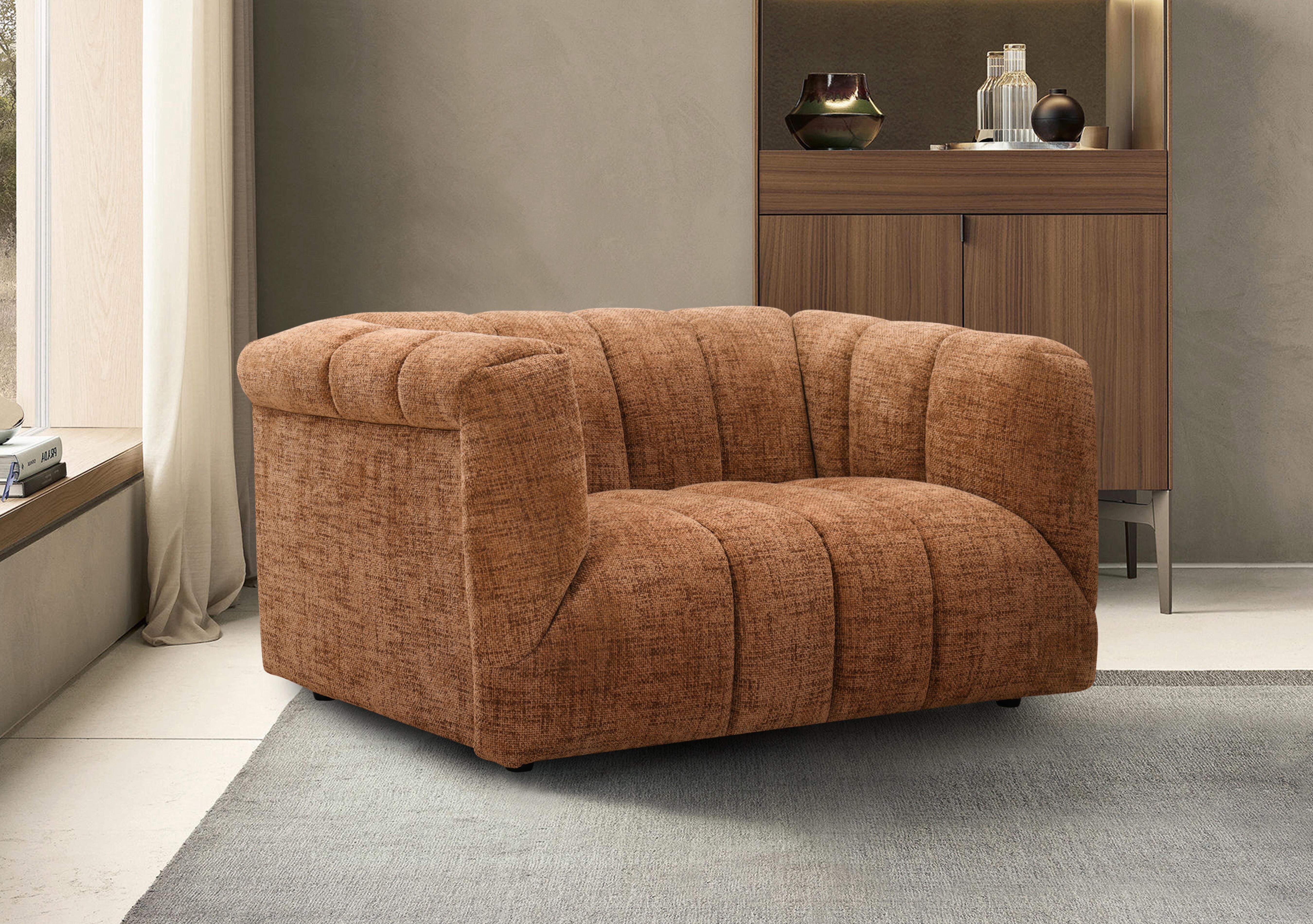 Henna Fabric Snuggler in  on Furniture Village