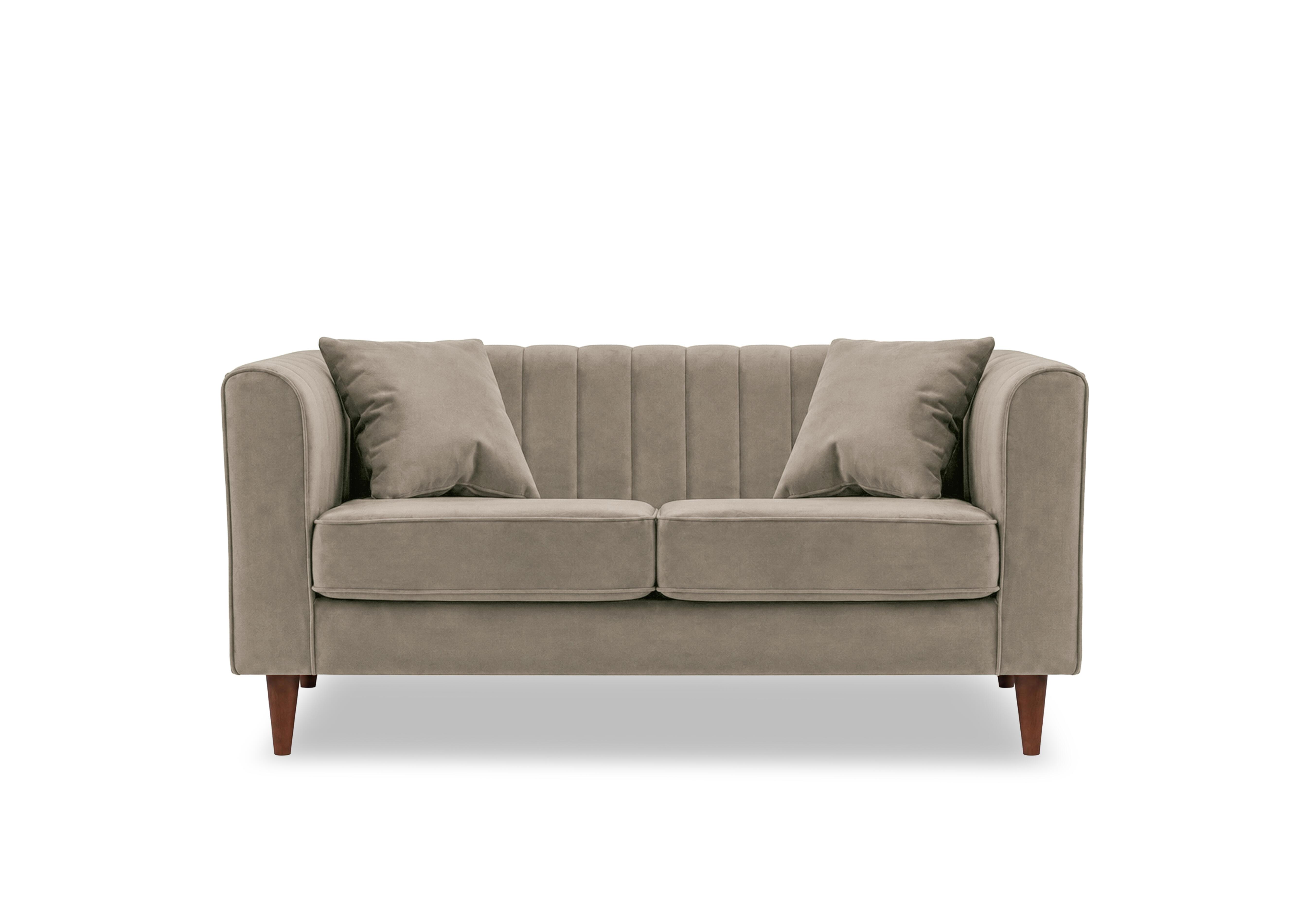 Margo 2 Seater Fabric Sofa in Tiffany Mika Dk Ft on Furniture Village