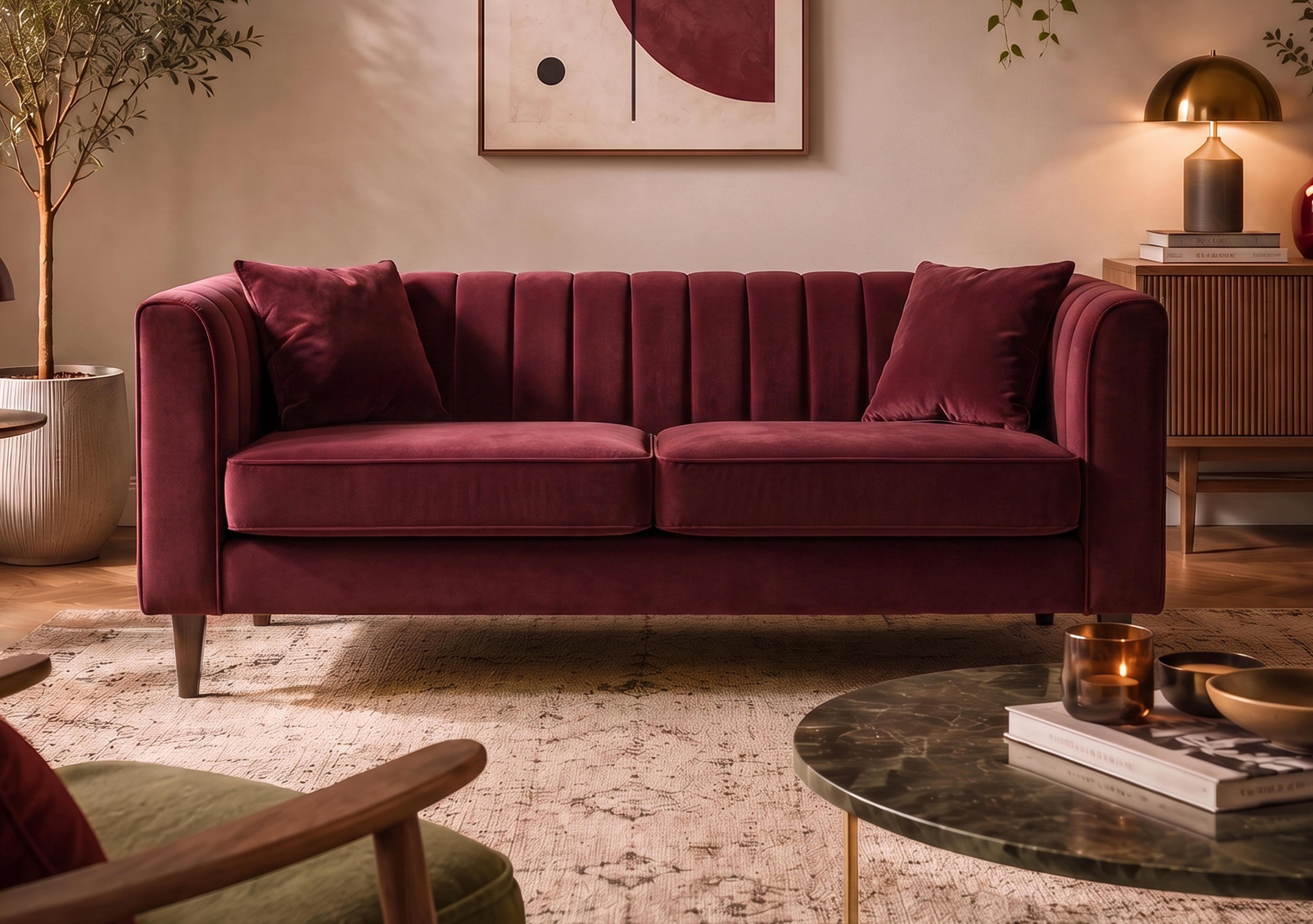 Margo 3 Seater Fabric Sofa in  on Furniture Village
