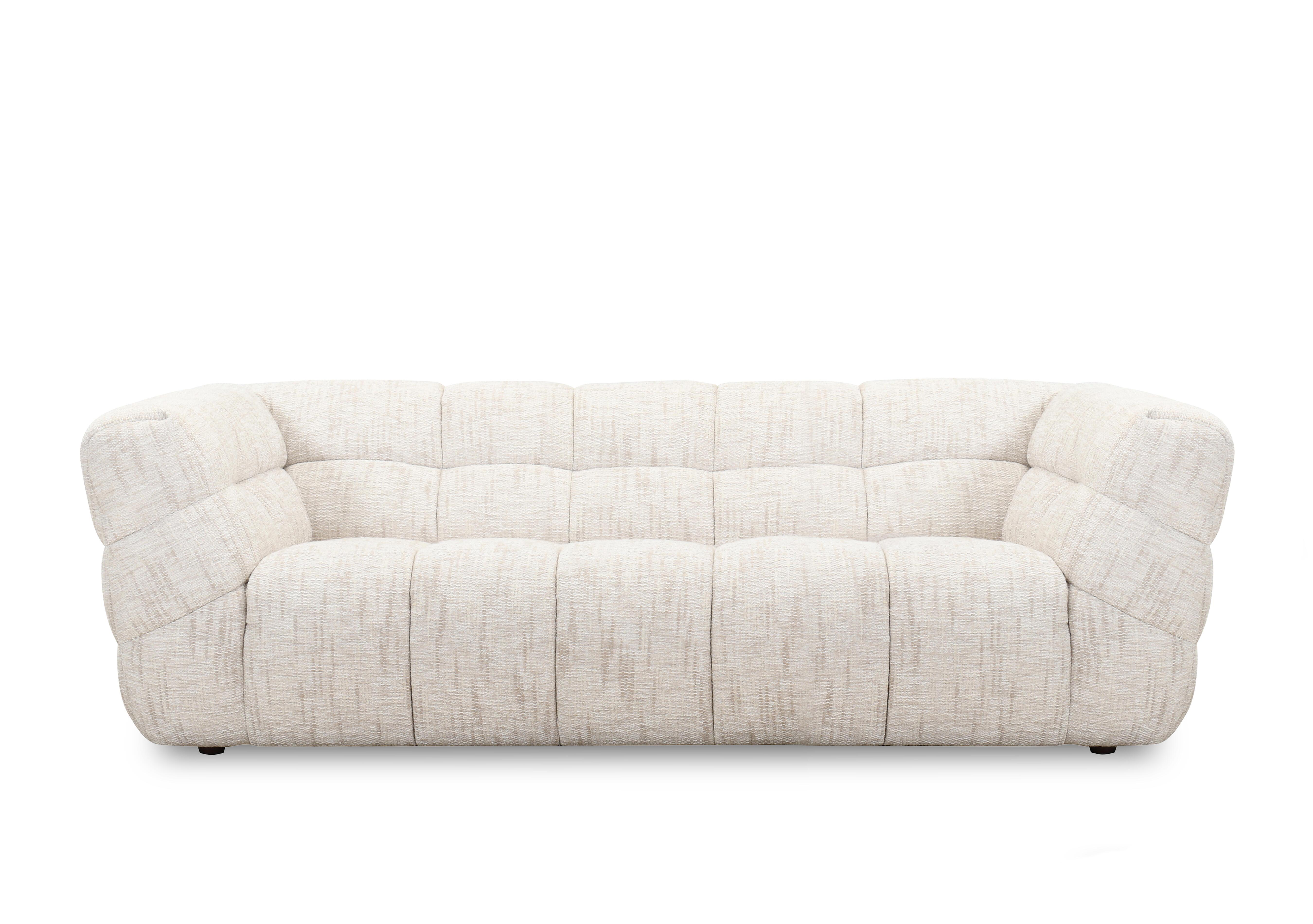 Mellow 3 Seater Fabric Sofa in Sand Tx4112 on Furniture Village