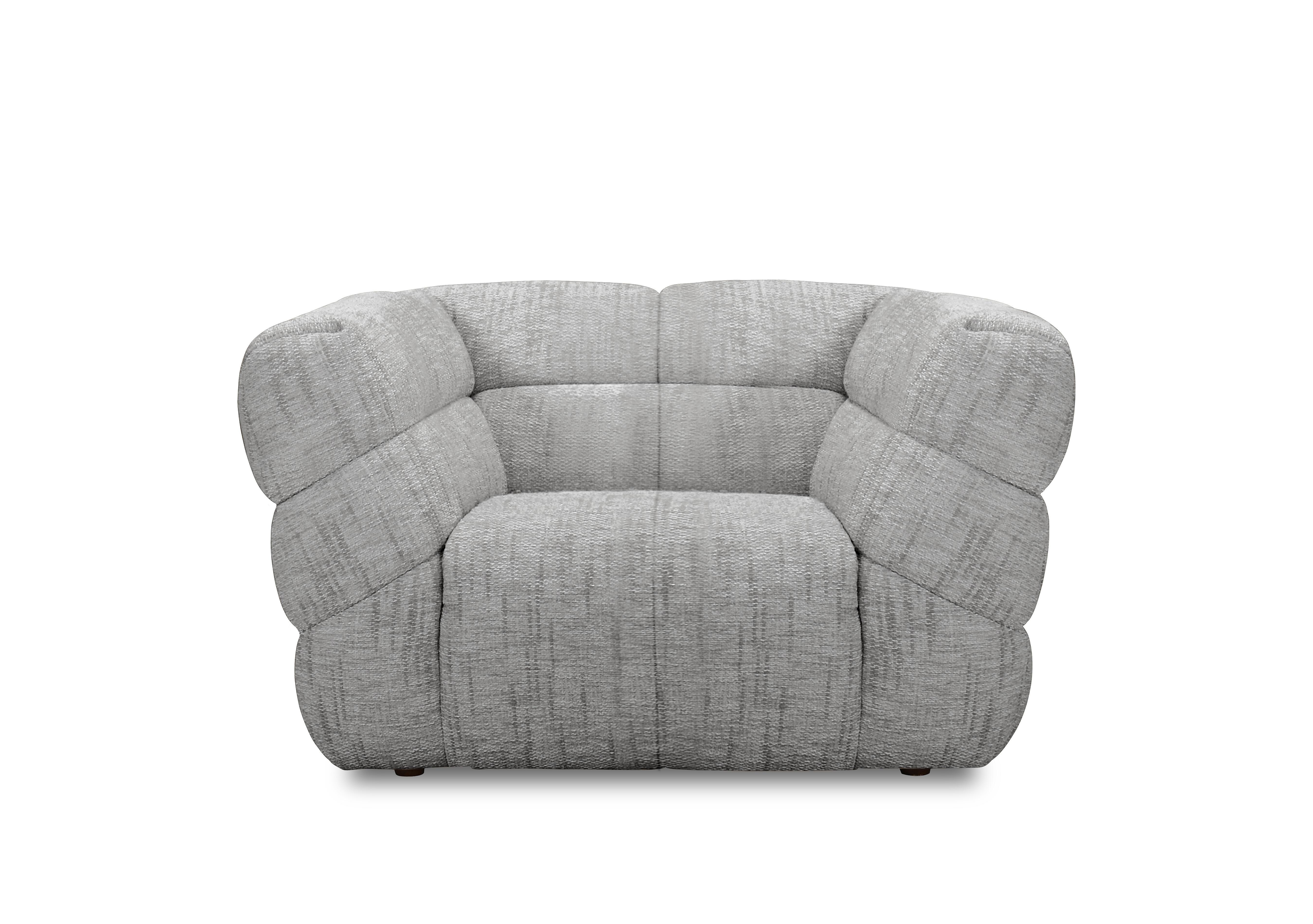 Mellow Fabric Armchair in Lake Tx4113 on Furniture Village