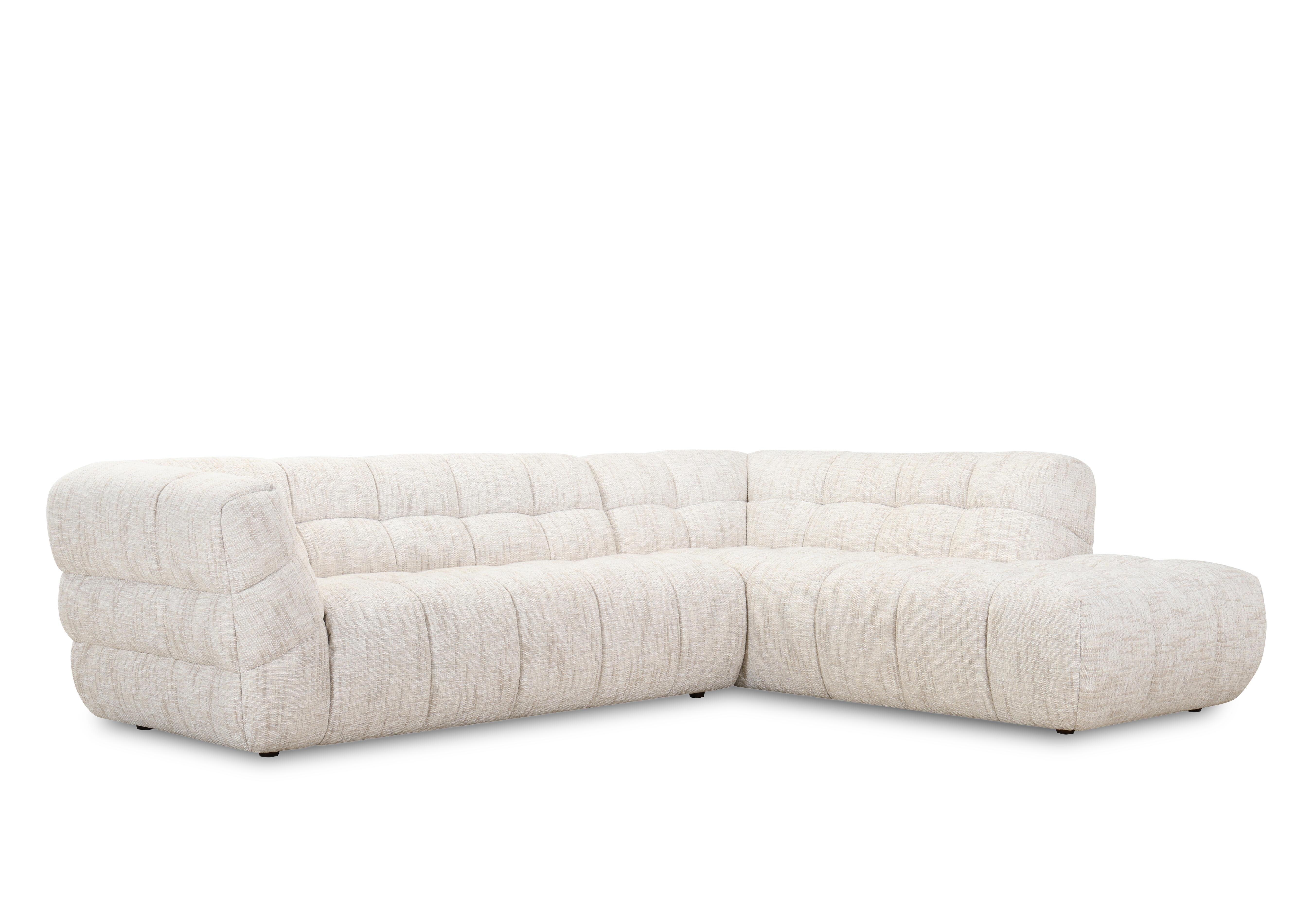 Mellow Fabric Chaise End Corner Sofa in Sand Tx4112 on Furniture Village