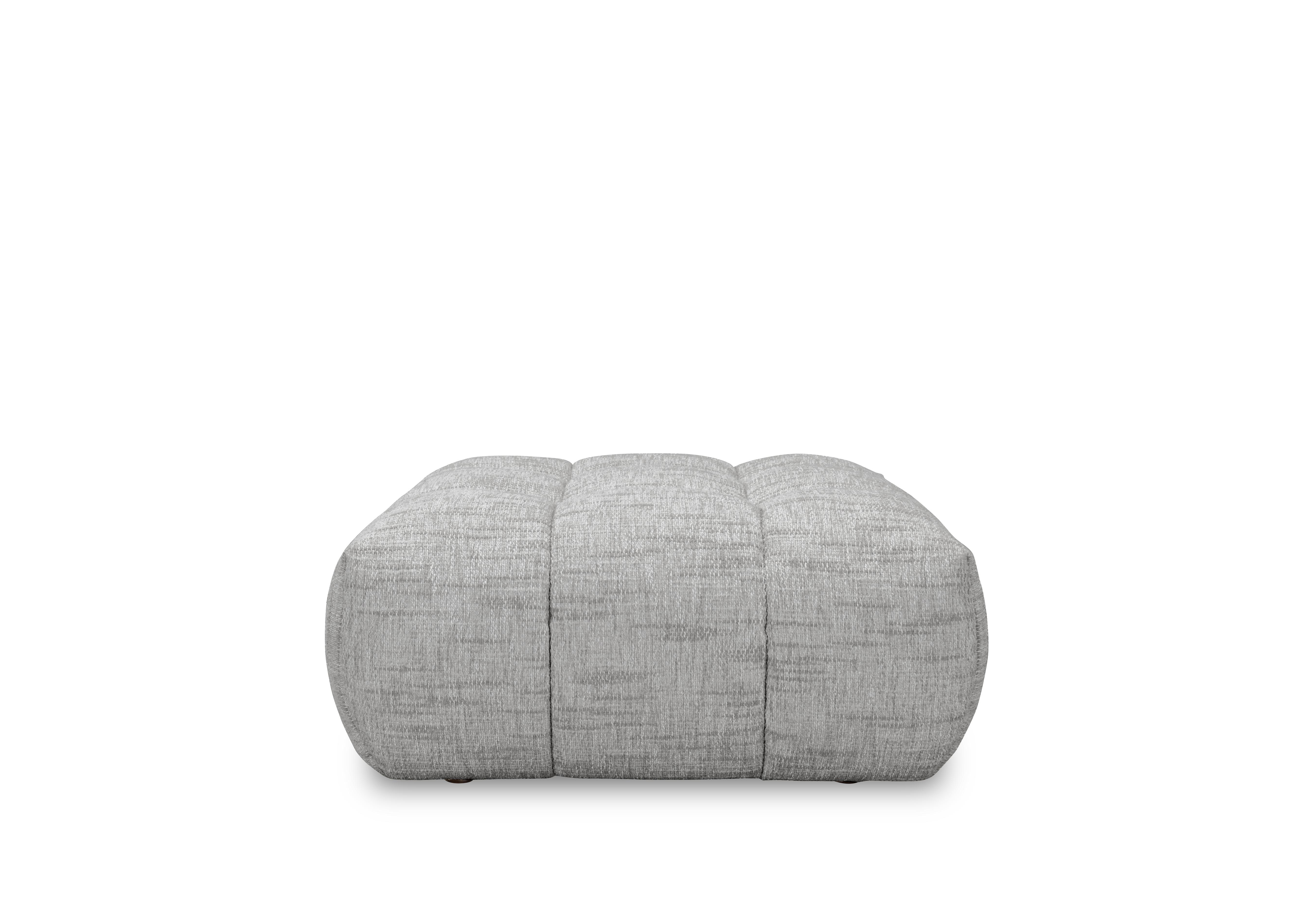Mellow Fabric Footstool in Lake Tx4113 on Furniture Village