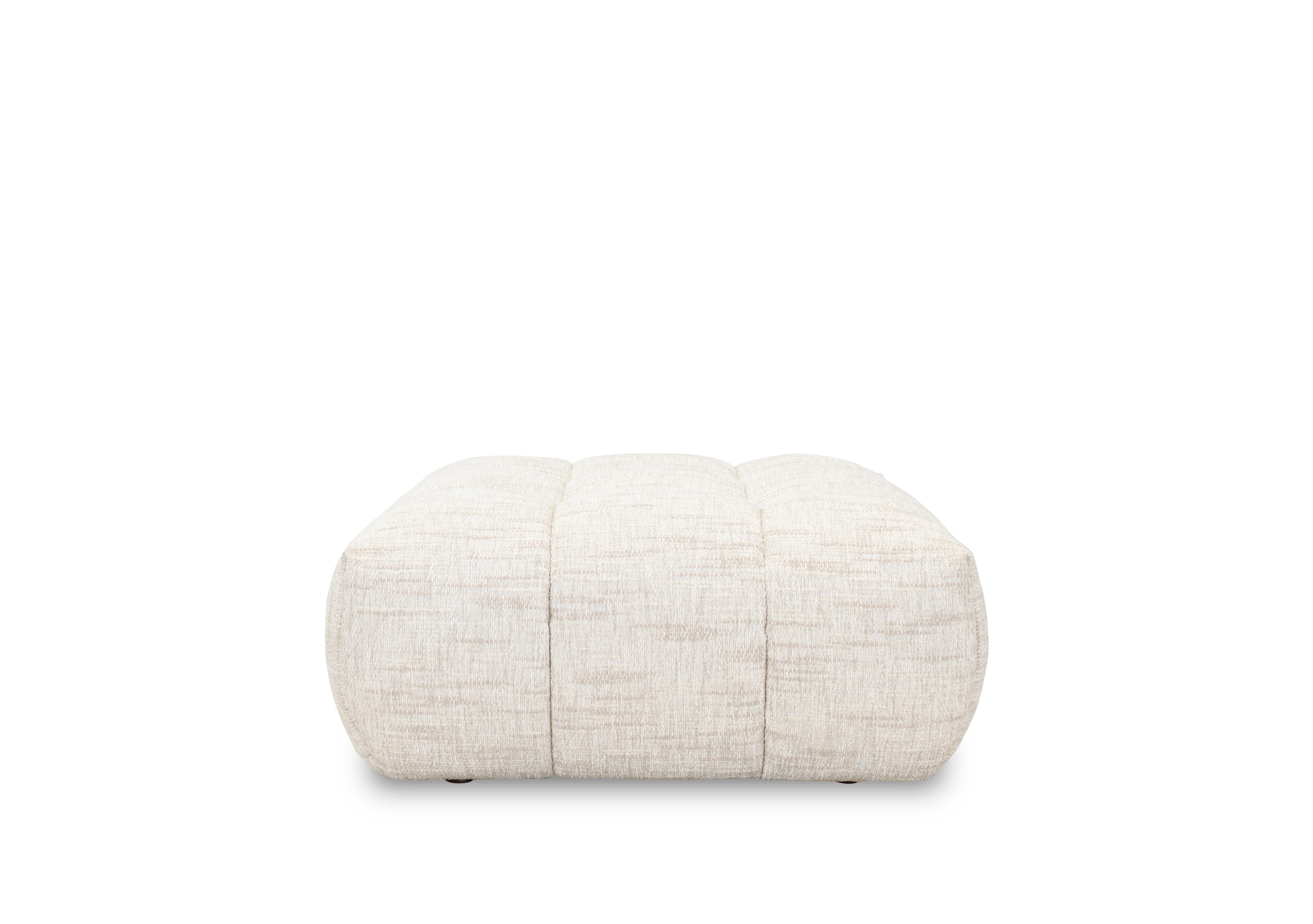 Mellow Fabric Footstool in Sand Tx4112 on Furniture Village
