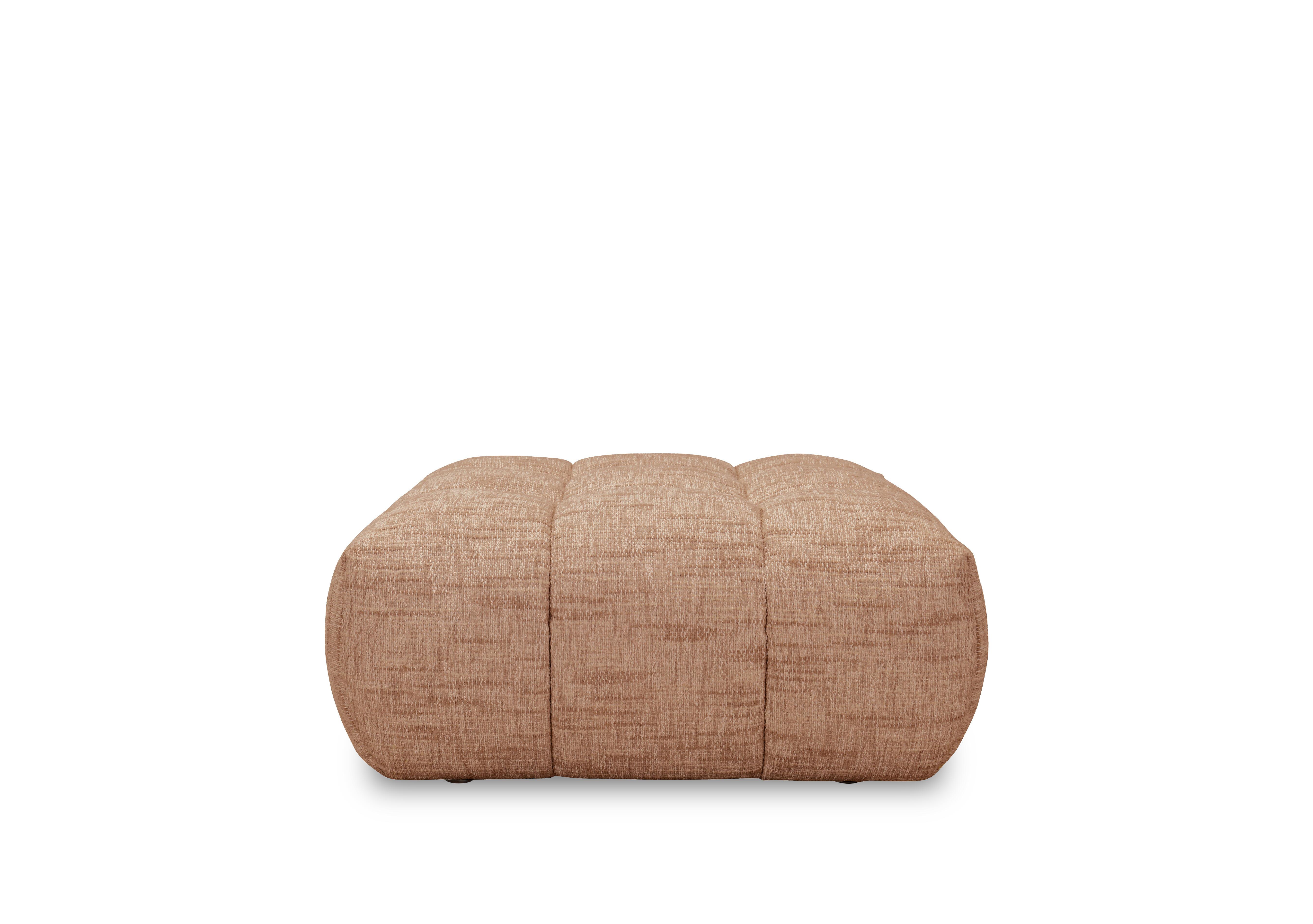 Mellow Fabric Footstool in Tan Tx4110 on Furniture Village