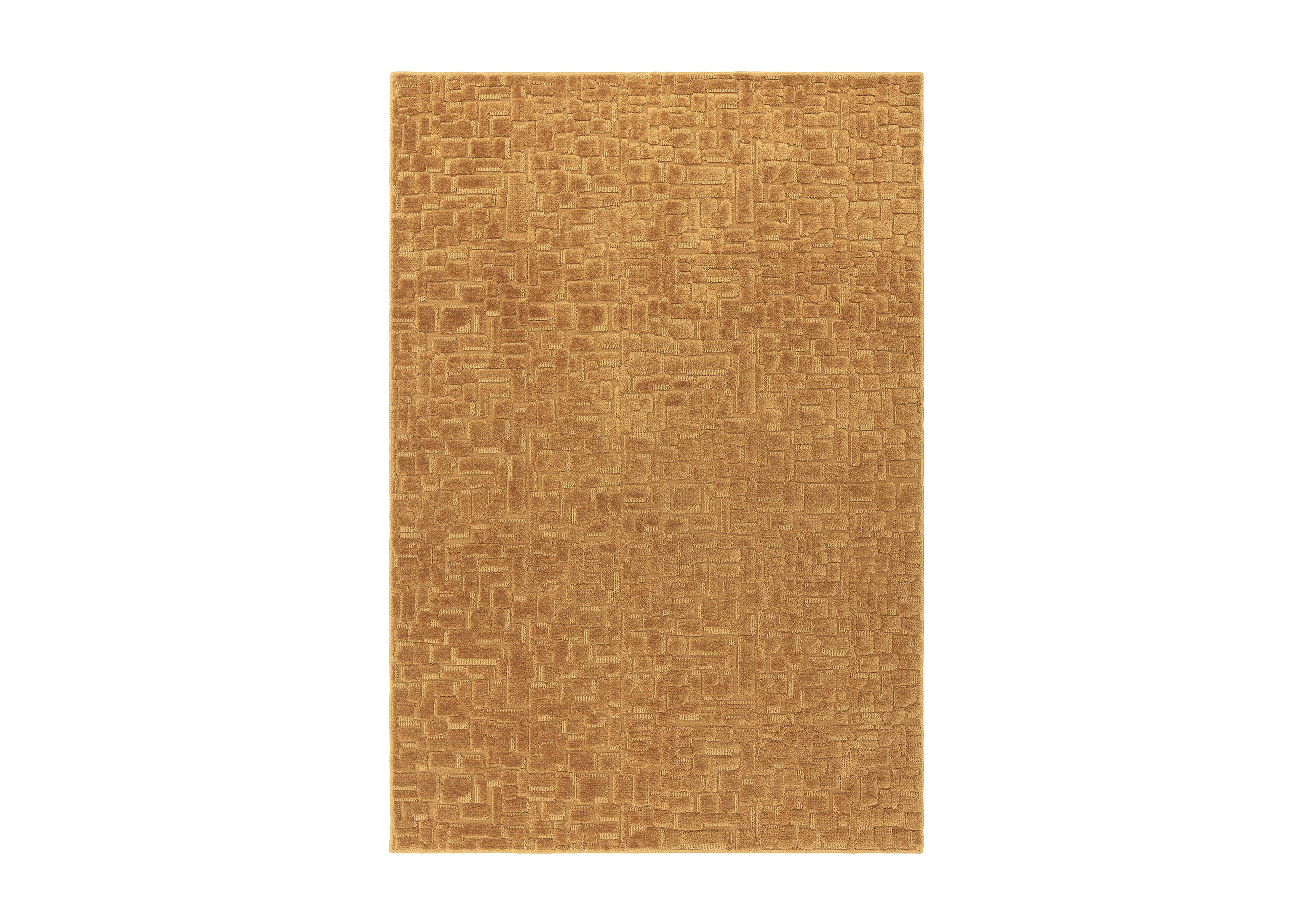Selara Rug in Gold on Furniture Village