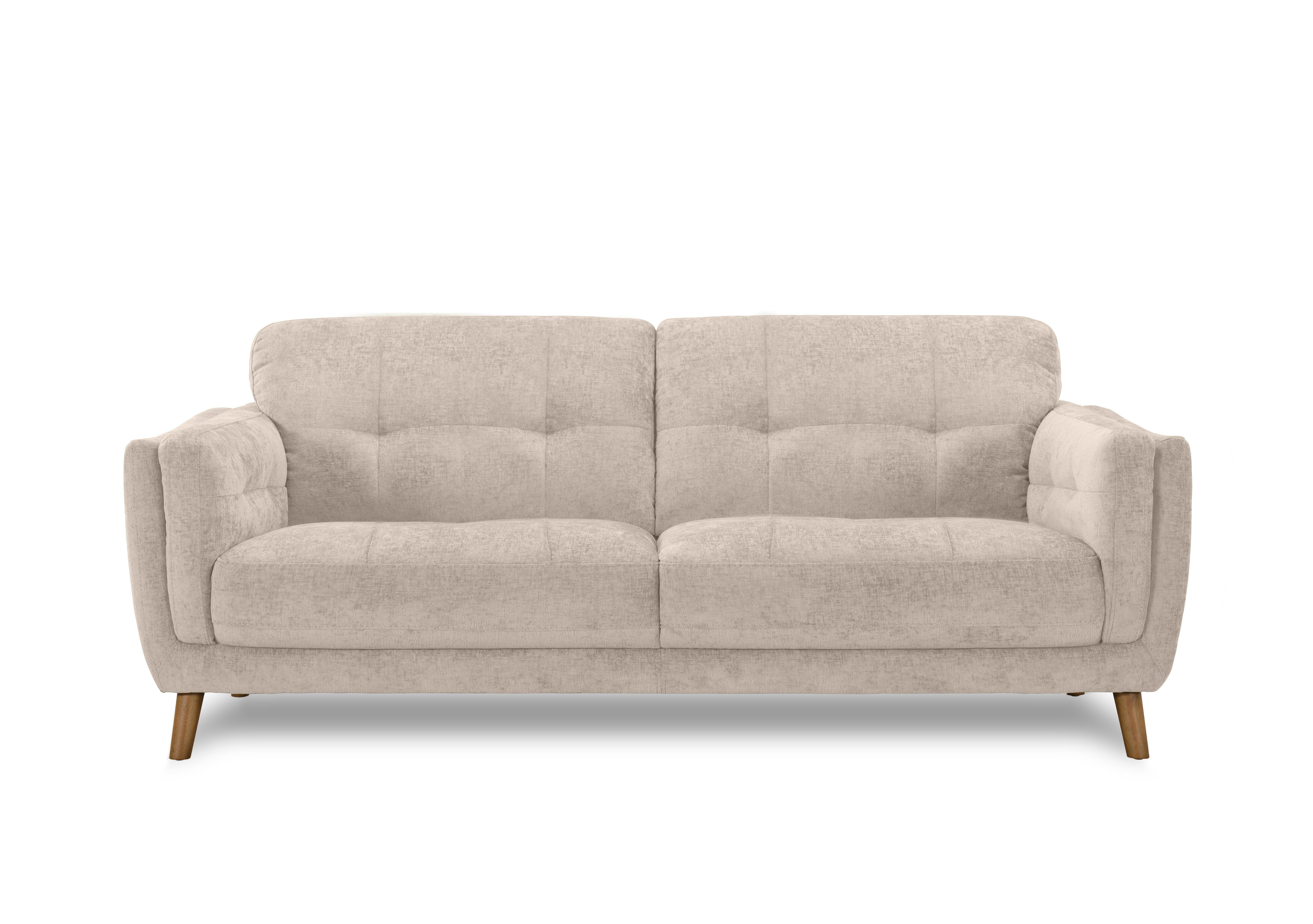Soren 3 Seater 2 Cushion Fabric Sofa in Linen Tx2703 on Furniture Village
