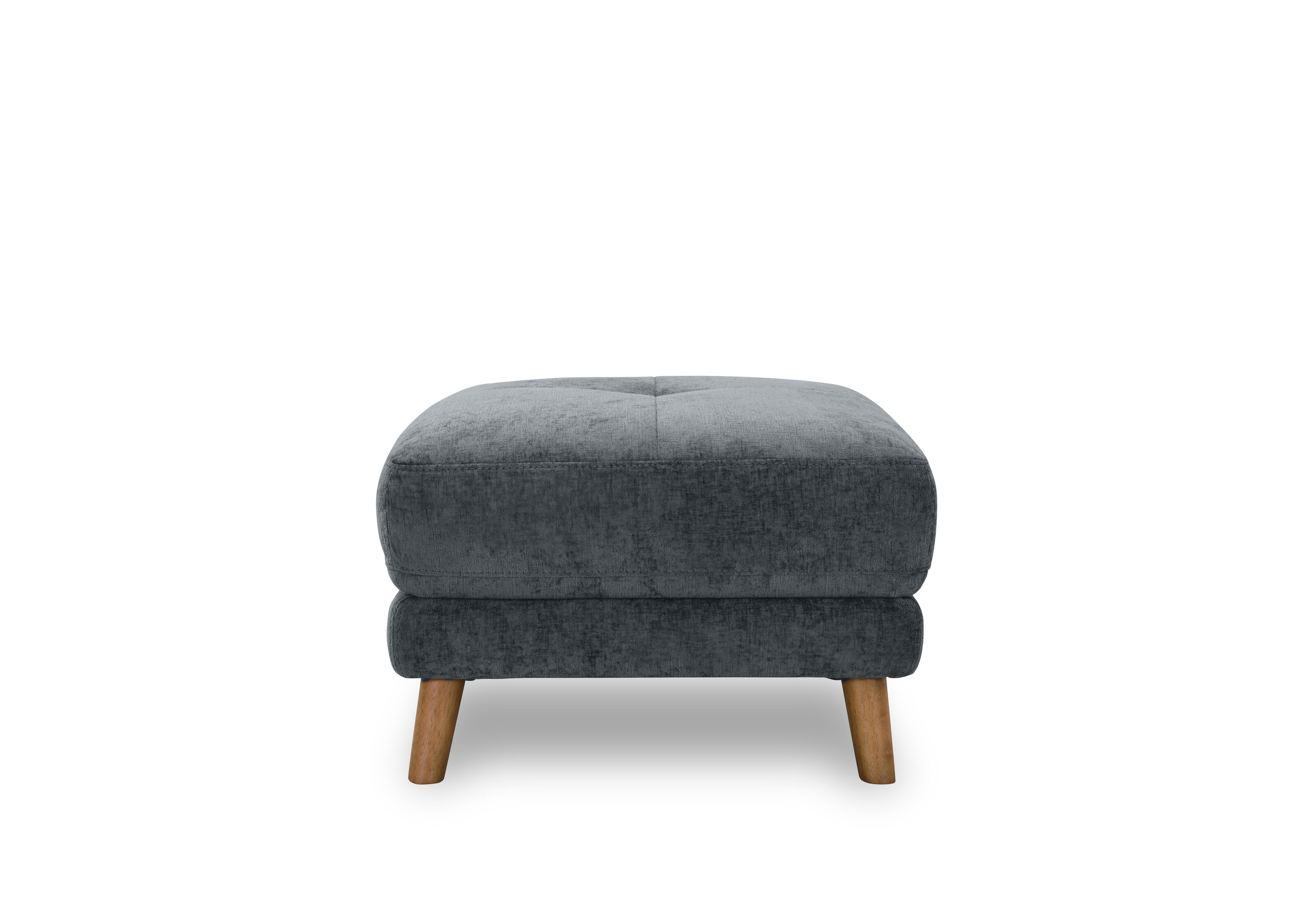 Soren Rectangular Fabric Footstool in Stone Tx2701 on Furniture Village