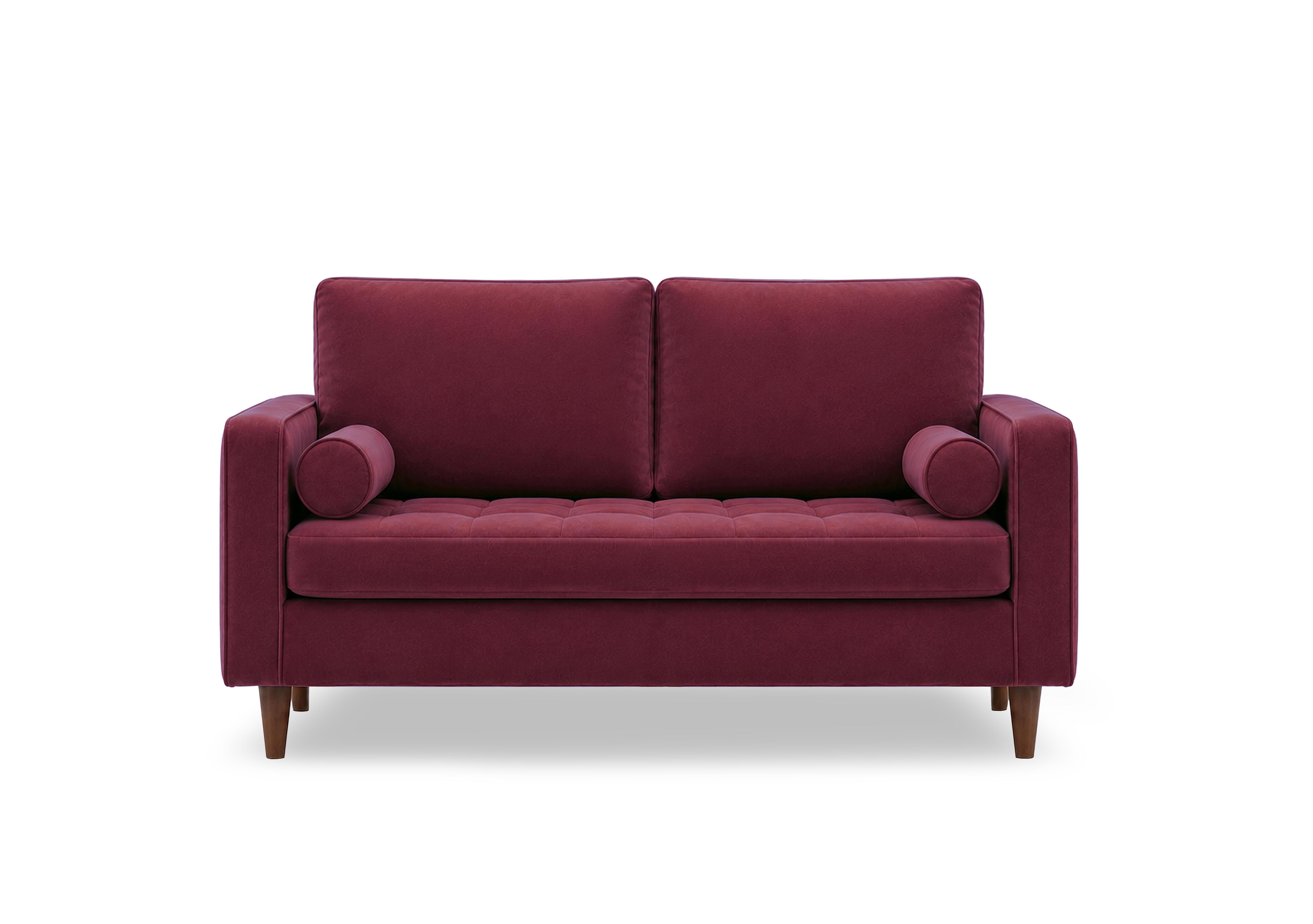 Sullivan 2 Seater Fabric Sofa in Tiffany Chianti Dk Ft on Furniture Village