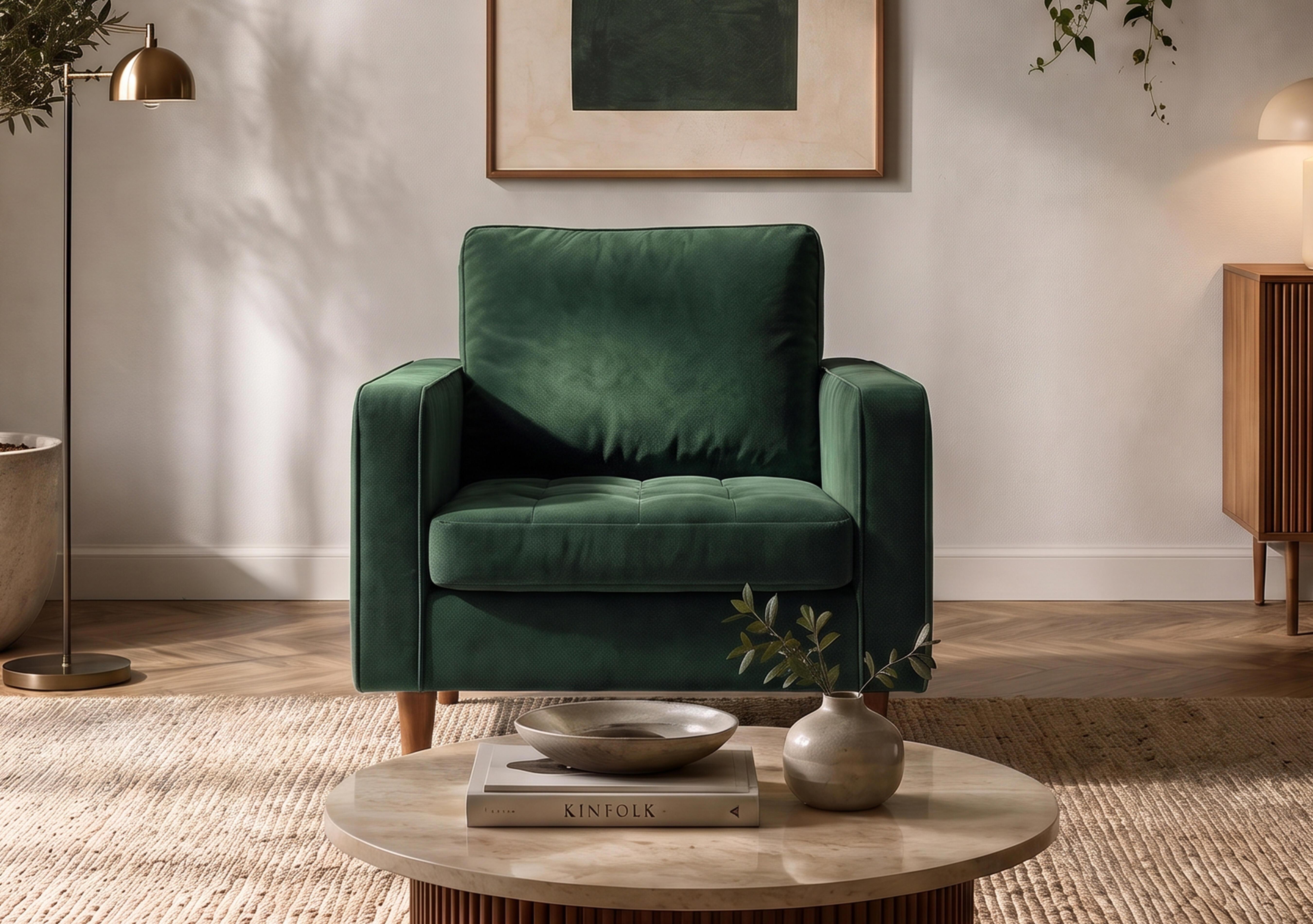 Sullivan Fabric Armchair in  on Furniture Village