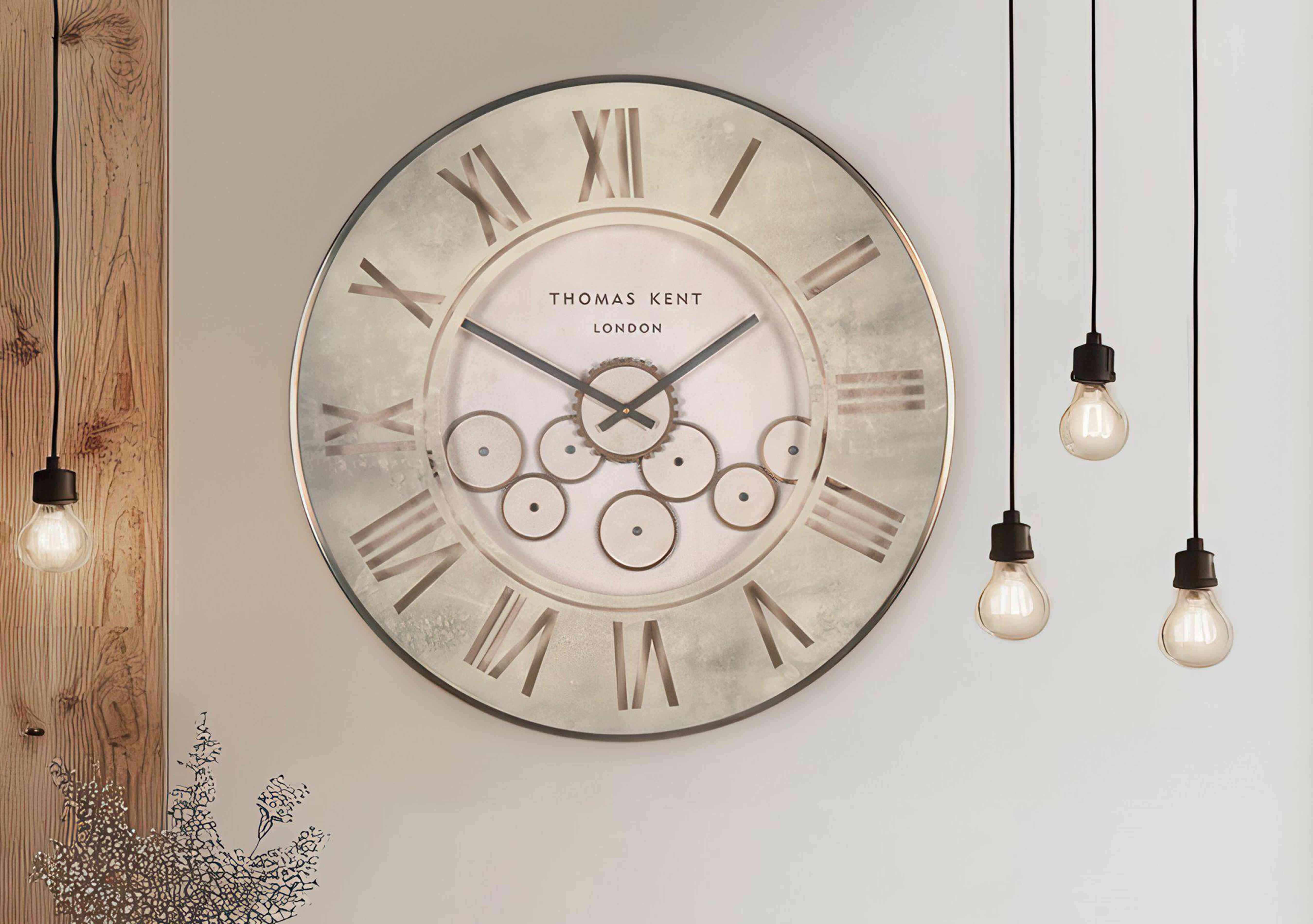 Zorion Wall Clock in  on Furniture Village