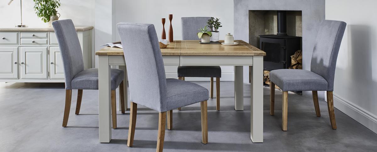 Grey Angeles Dining Set