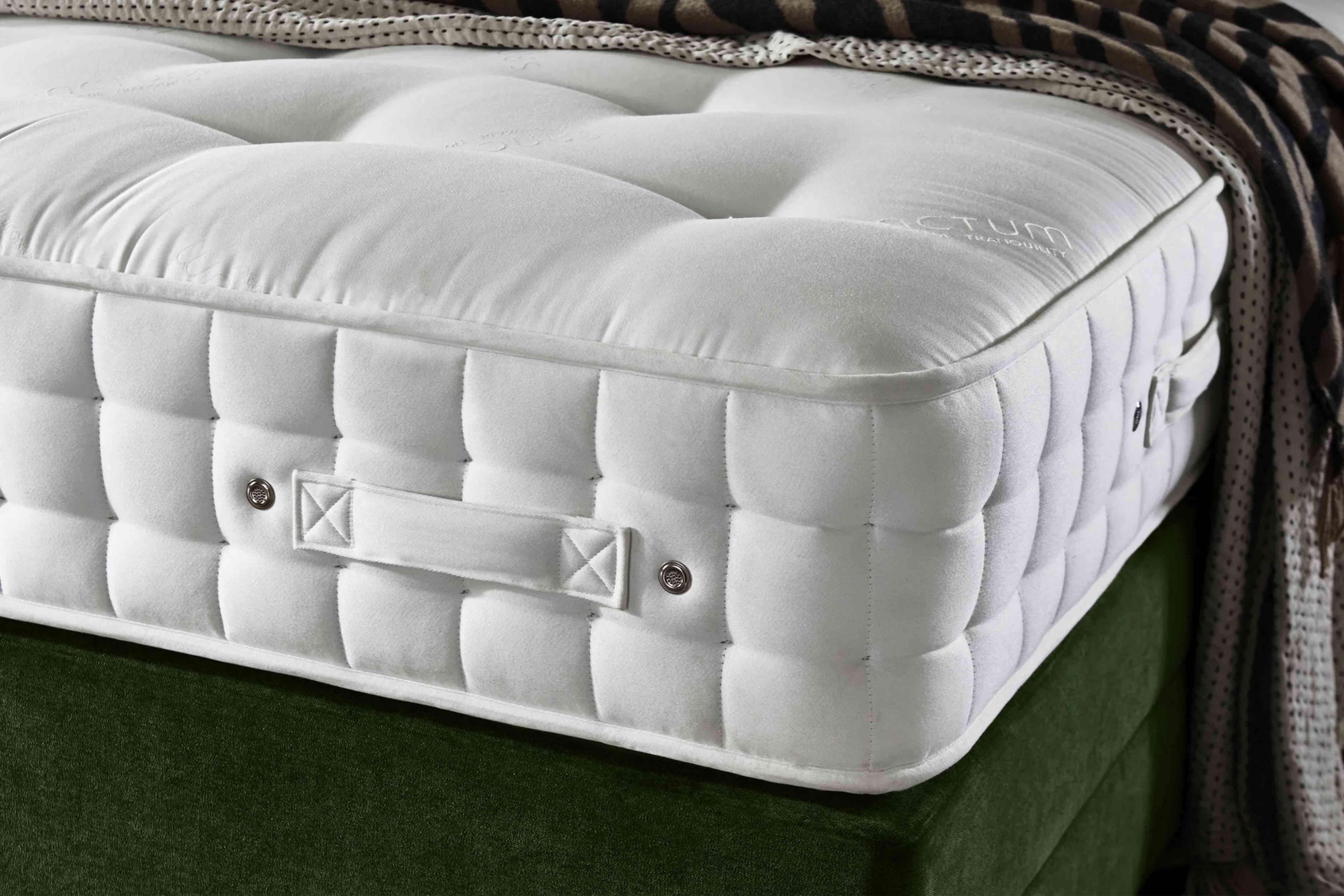 Avoid sitting on the edge of your mattress