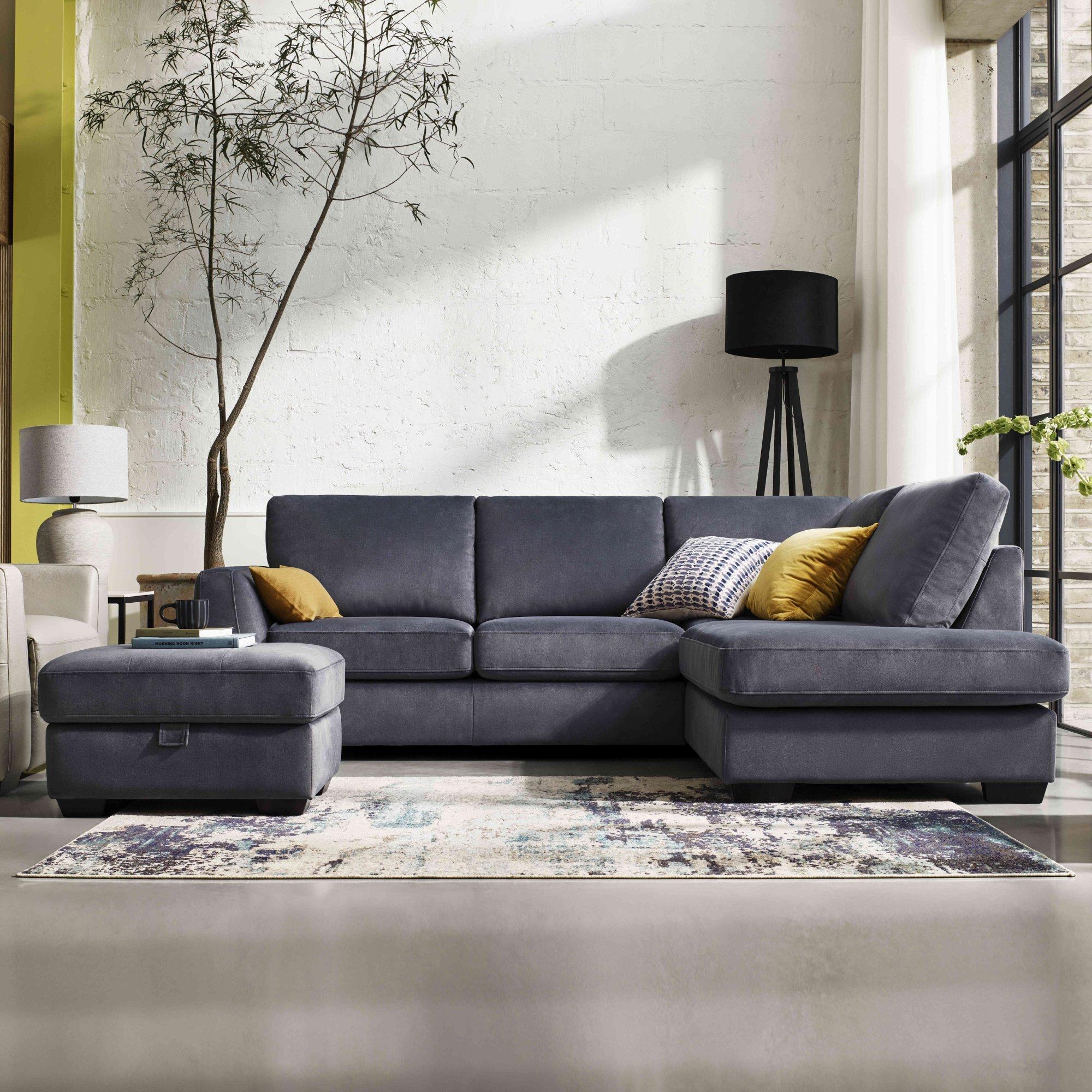 Dinky Fabric Corner Chaise End Sofa