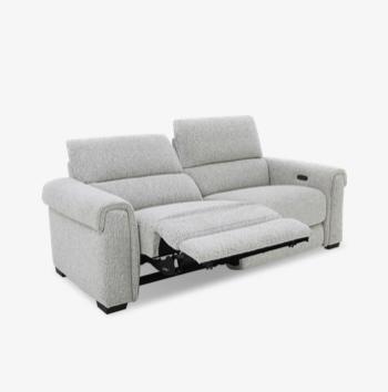 Nixon Fabric 3 Seater Power Recliner Sofa