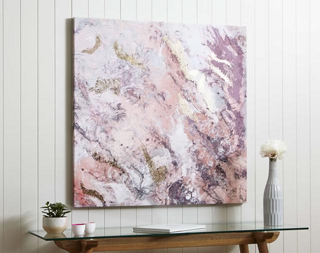 Rose Gold Wall Art